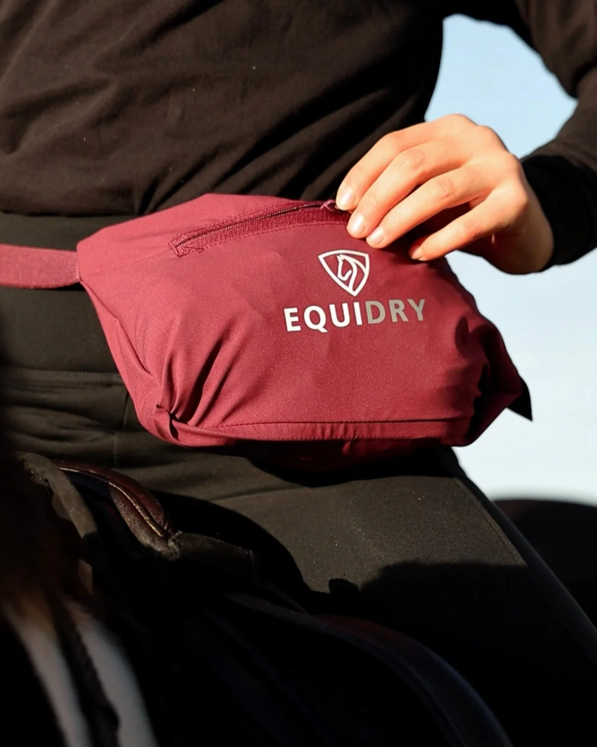 Nimbus Waterproof Pack Away Jacket | Children's | Plum - Image 11