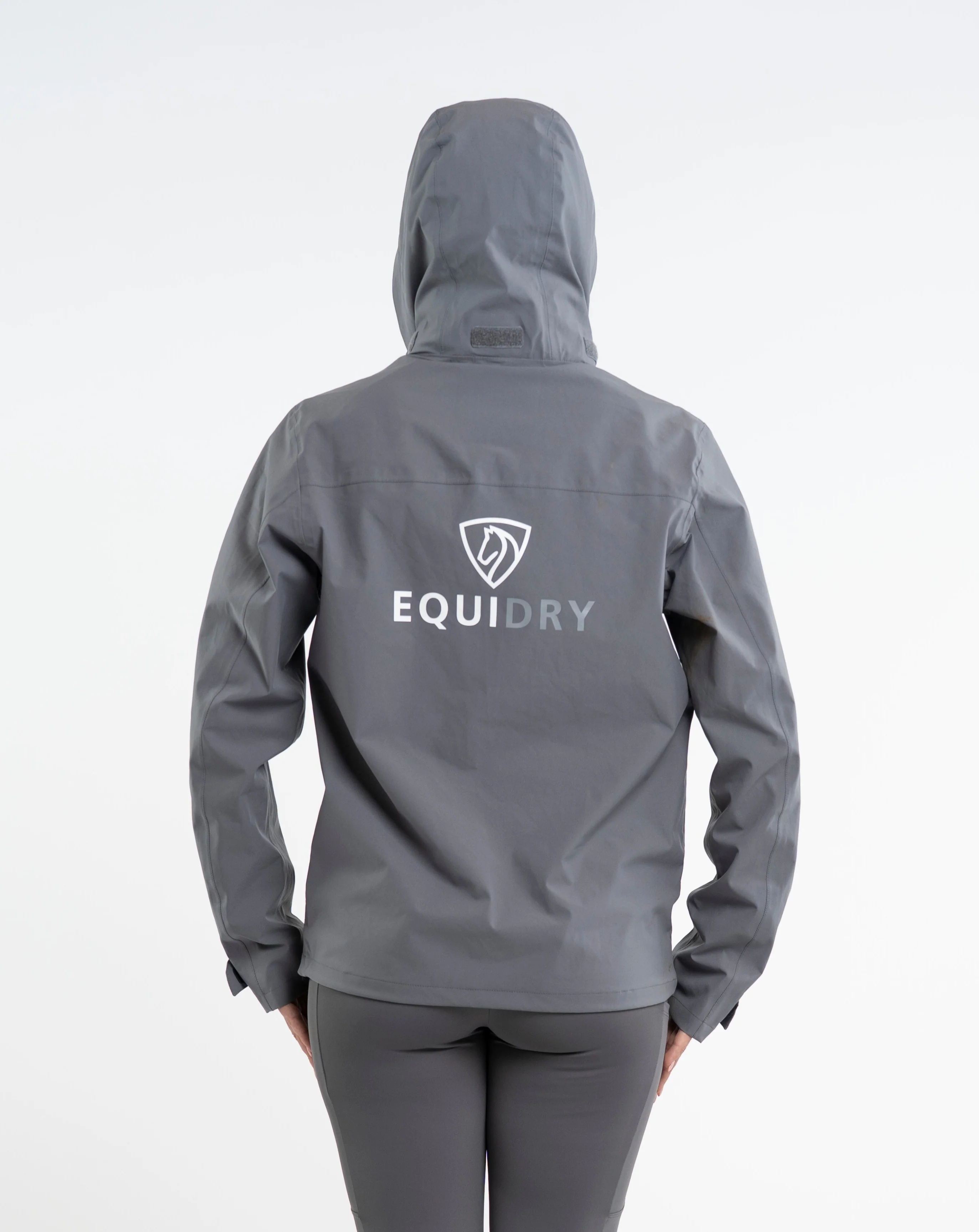 Nimbus Waterproof Pack Away Jacket | Women's | Grey - Image 5