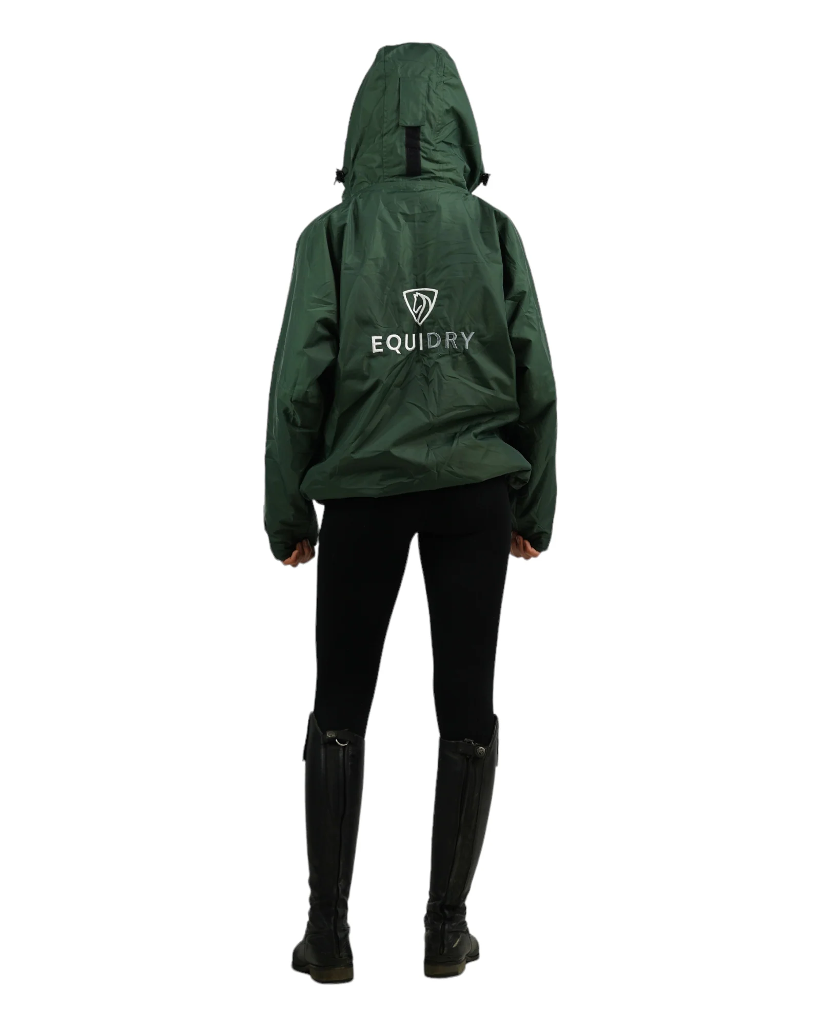 Shortie Children's | Thin Fleece | Black Forest Green - Image 4