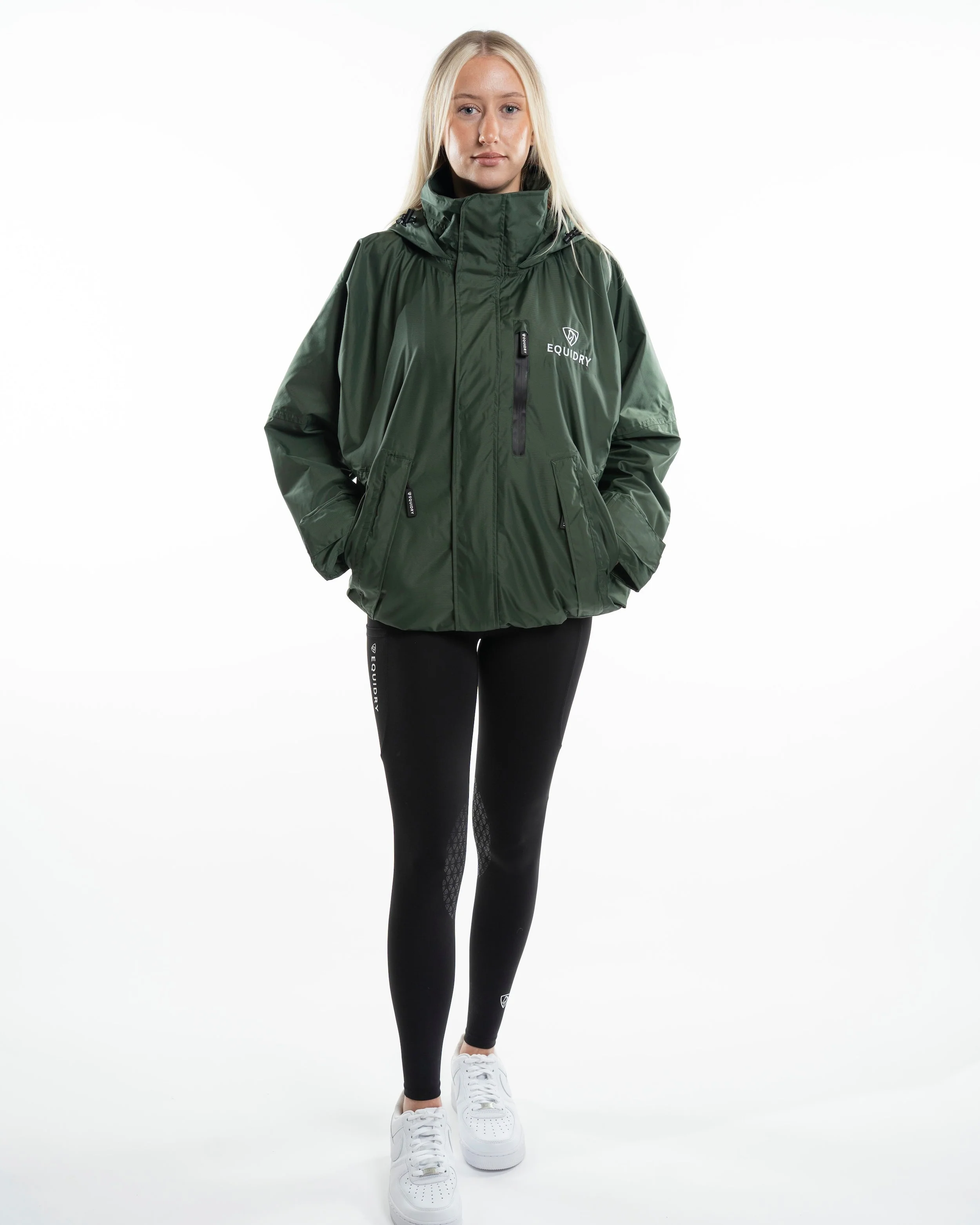 Shortie Mac Women's | Mesh Lining | Black Forest Green - Image 2