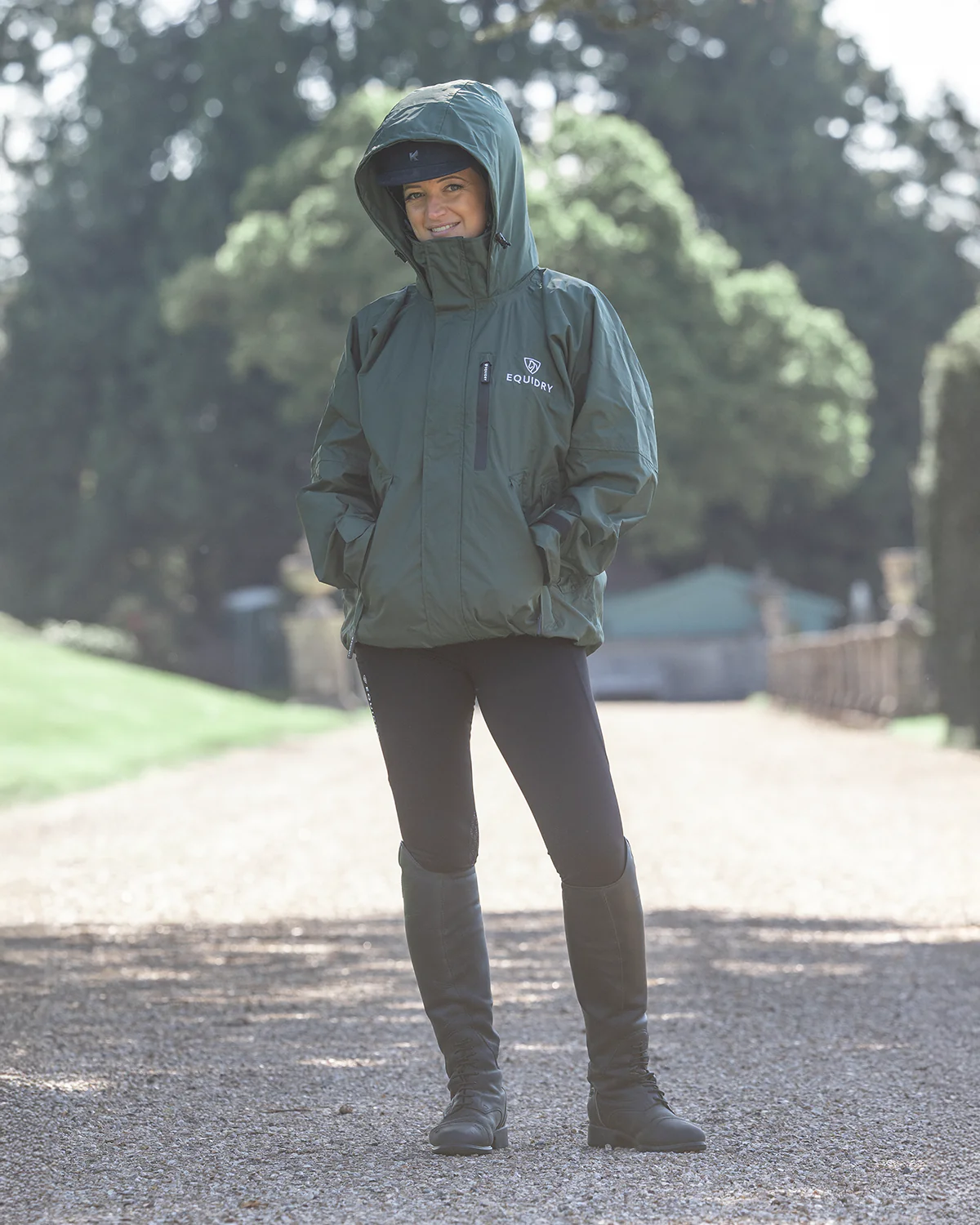 Shortie Mac Women's | Mesh Lining | Black Forest Green - Image 4