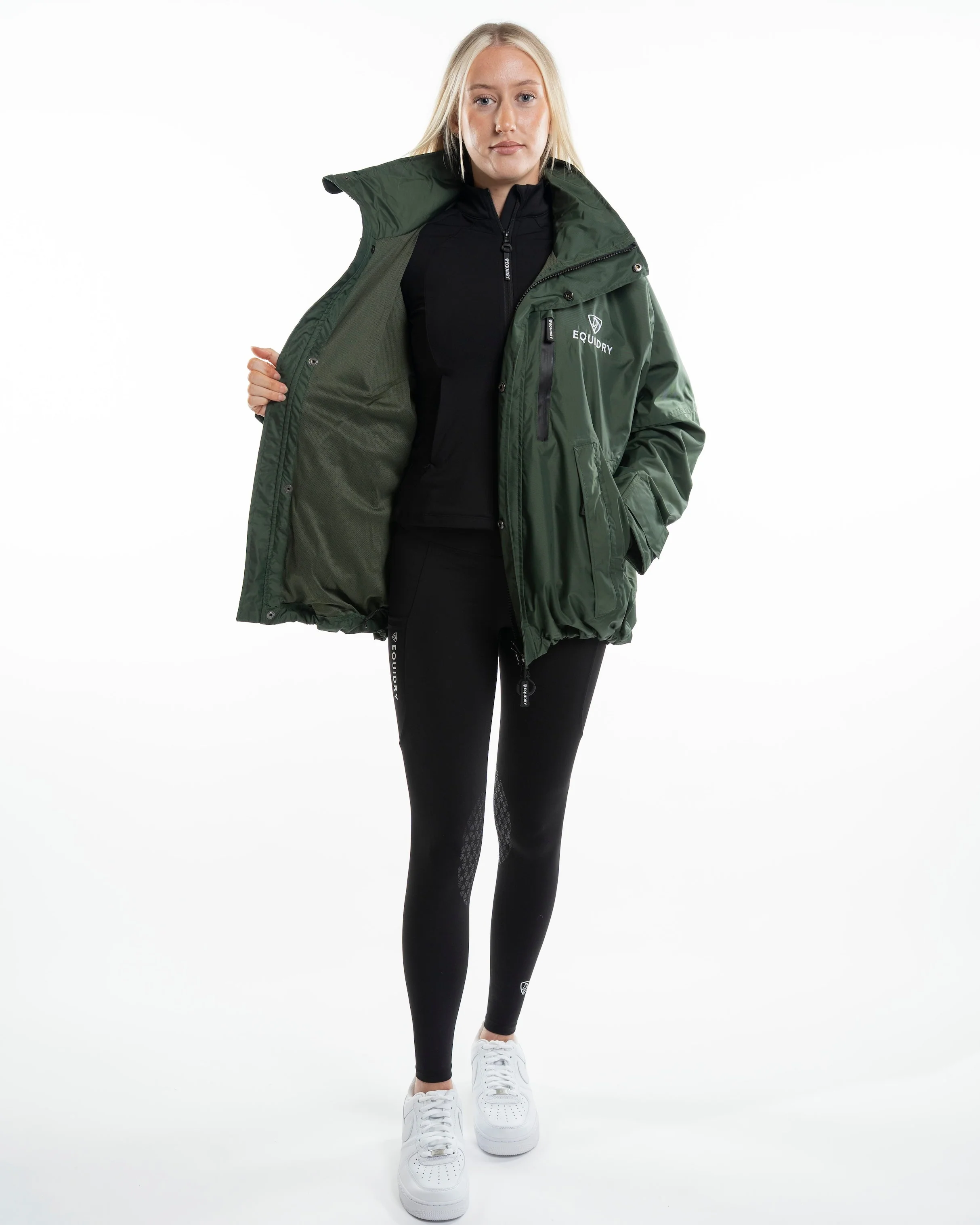 Shortie Mac Women's | Mesh Lining | Black Forest Green - Image 8