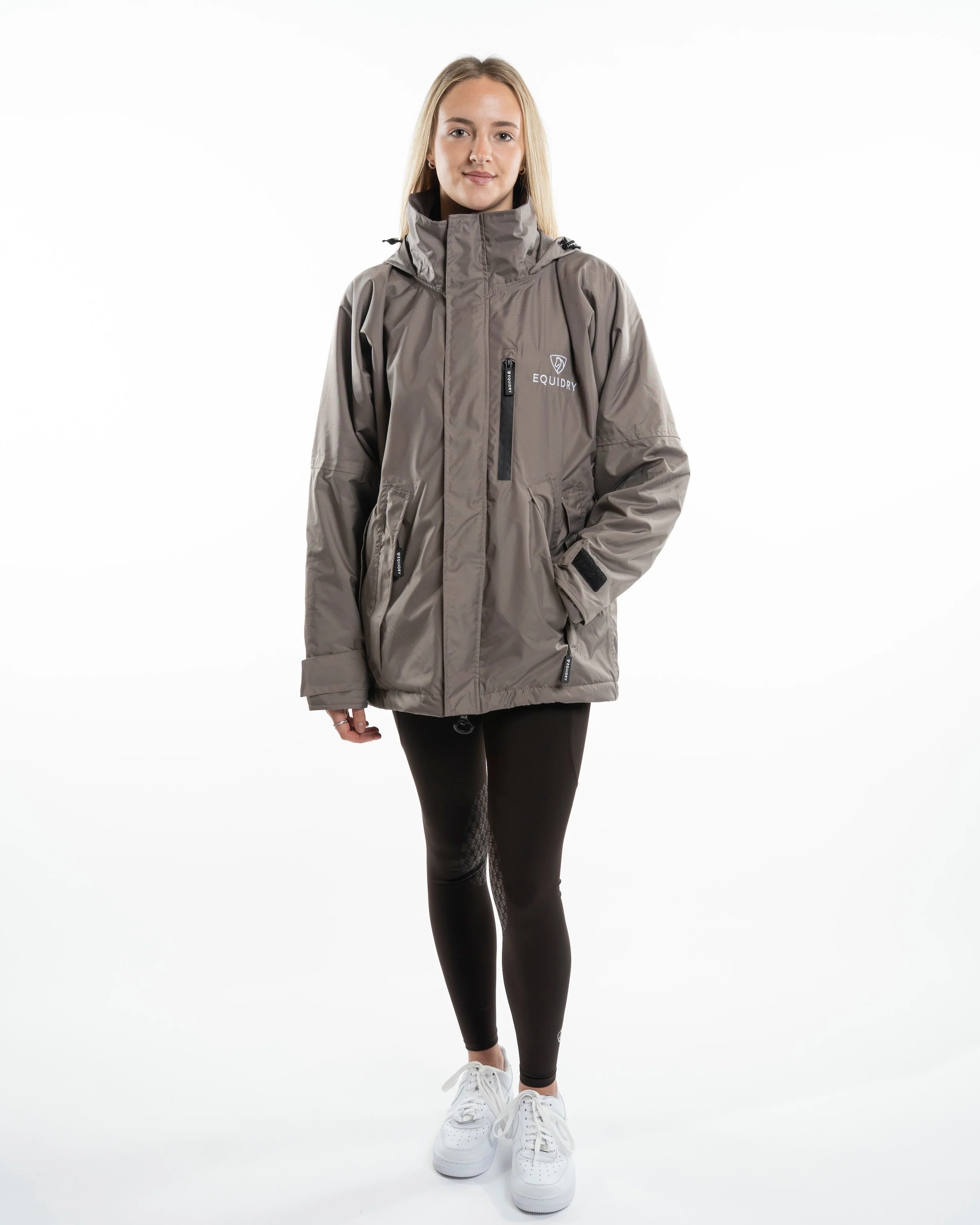Shortie Women's | Thin Fleece | Mocha - Image 3