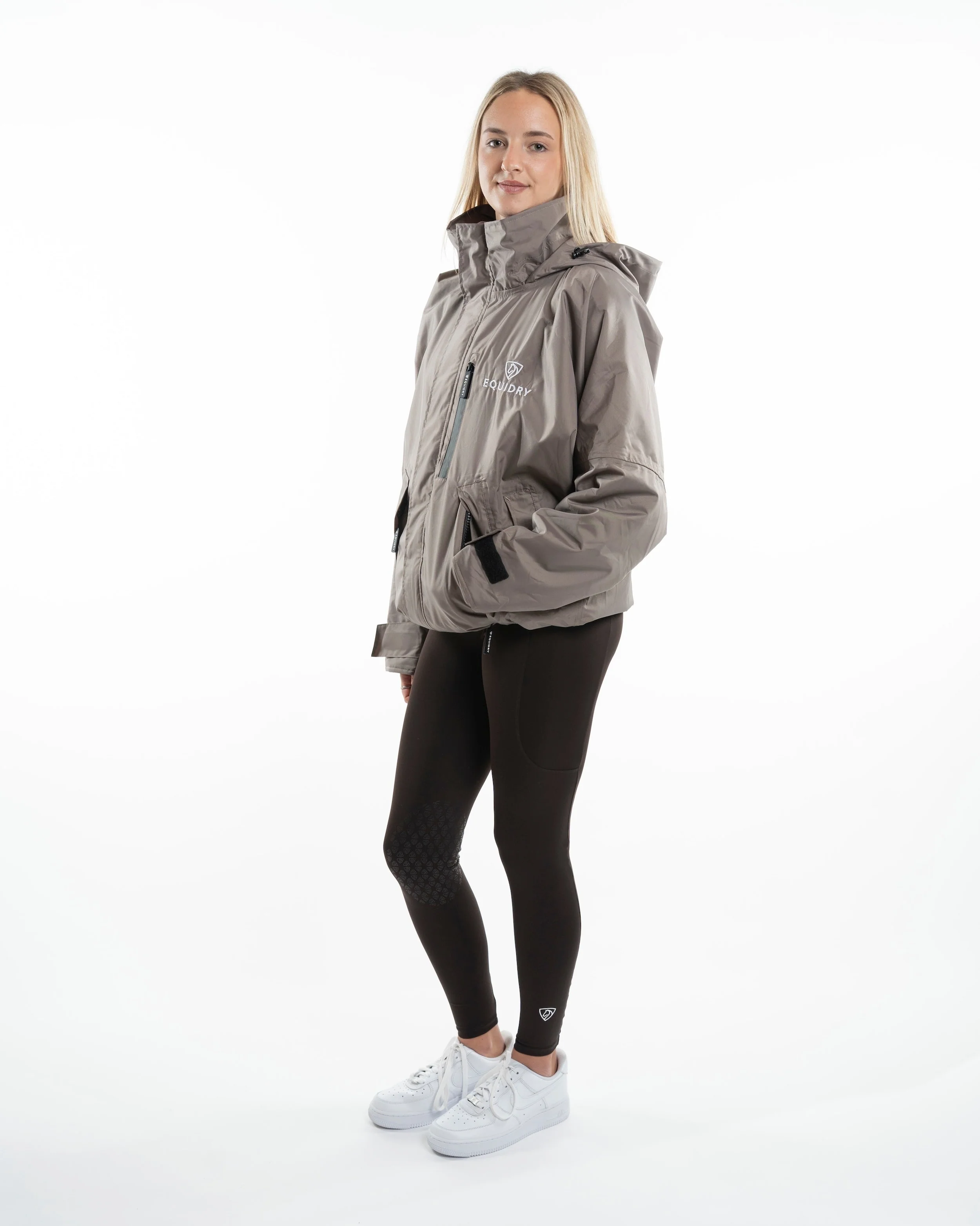 Shortie Women's | Thin Fleece | Mocha - Image 4