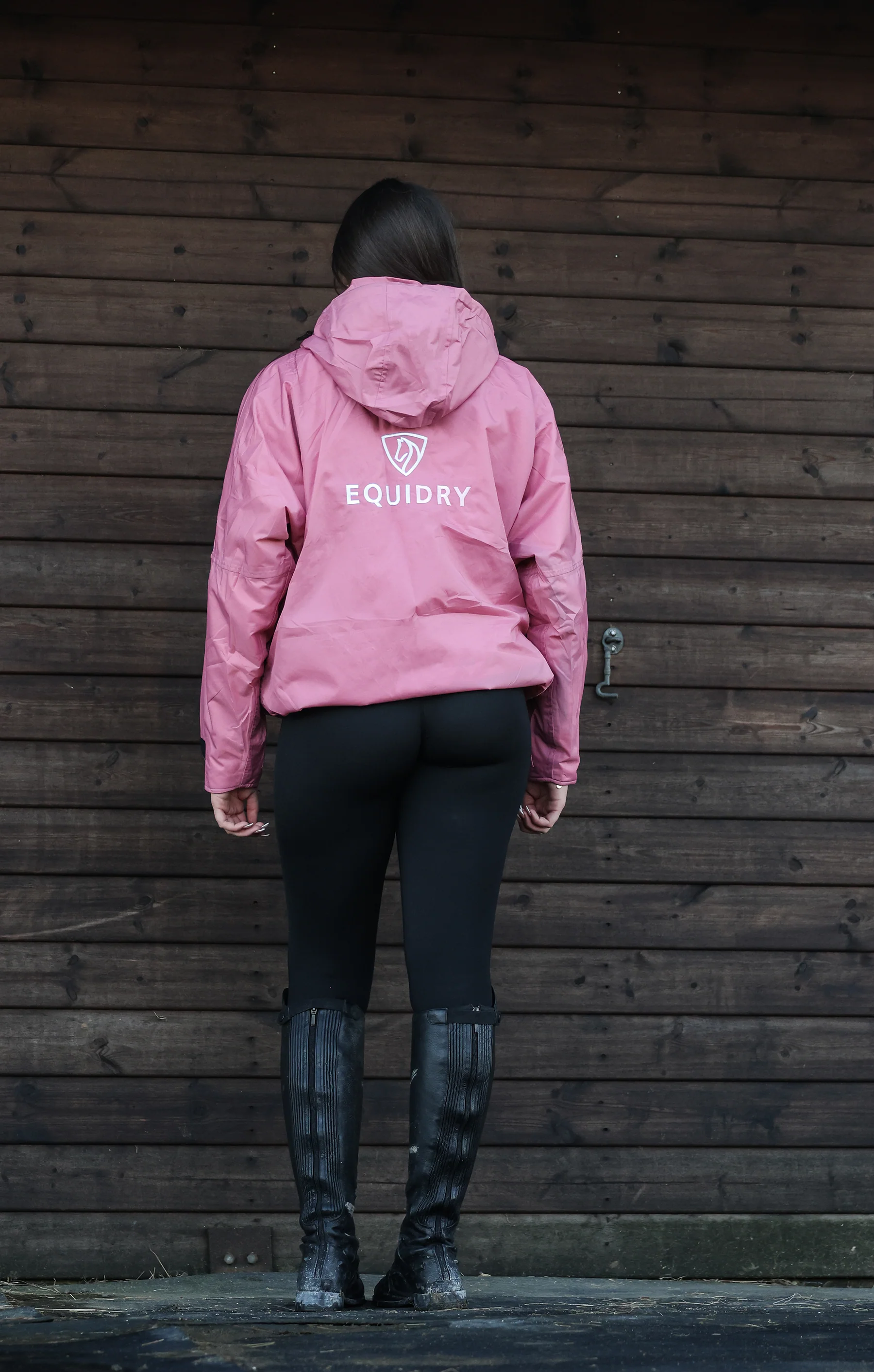 Shortie Women's | Thin Fleece | Dusky Pink - Image 3