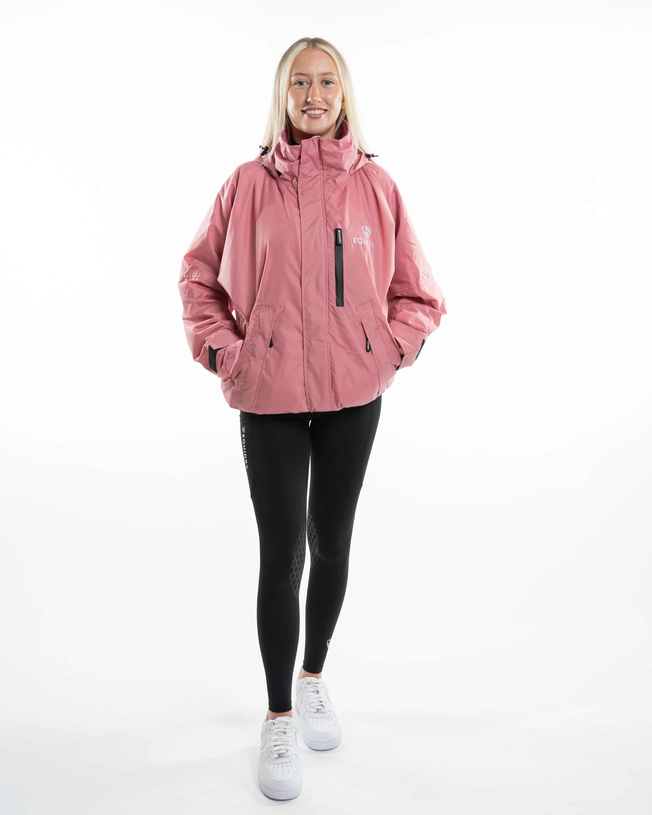 Shortie Women's | Thin Fleece | Dusky Pink - Image 4