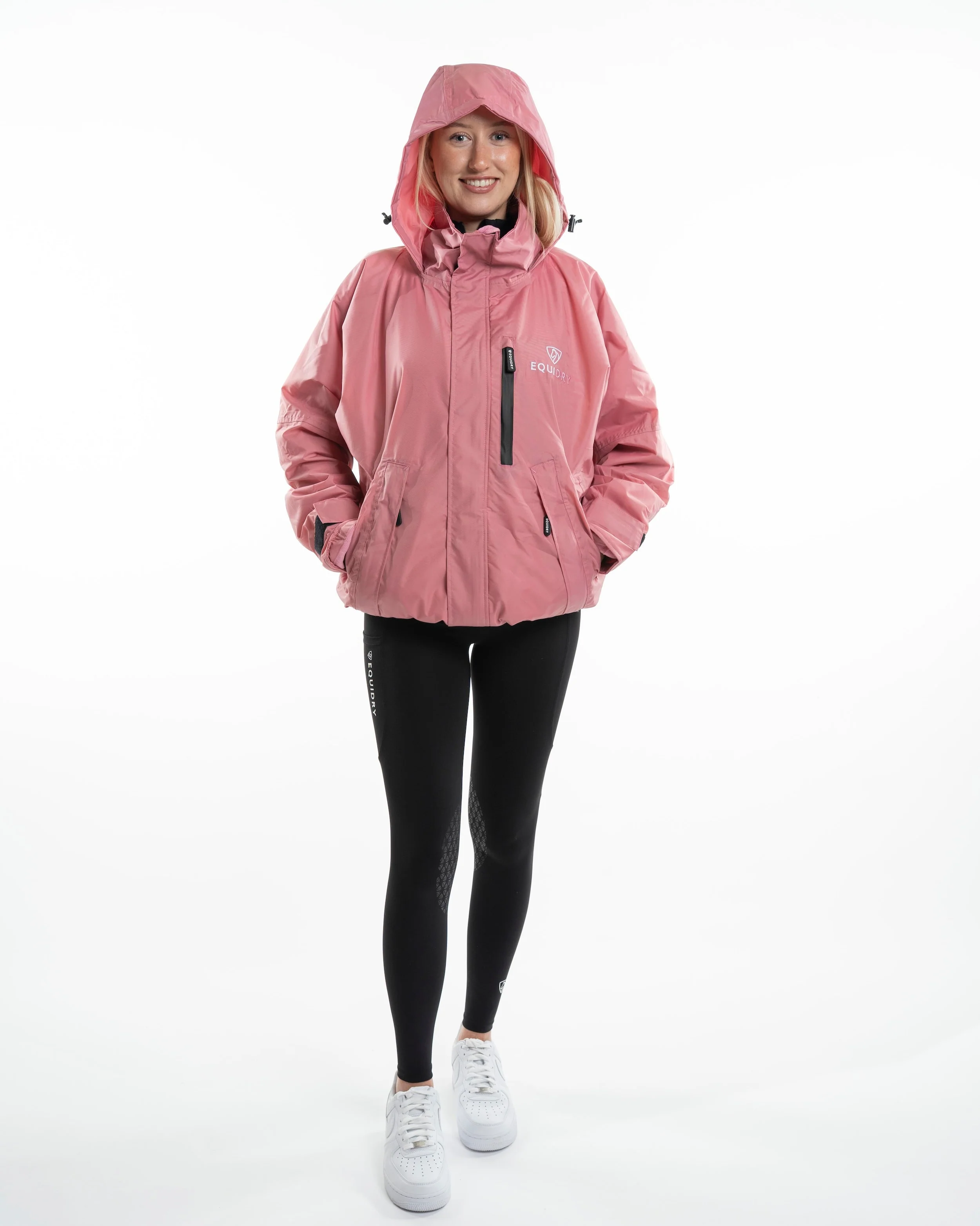 Shortie Women's | Thin Fleece | Dusky Pink - Image 6