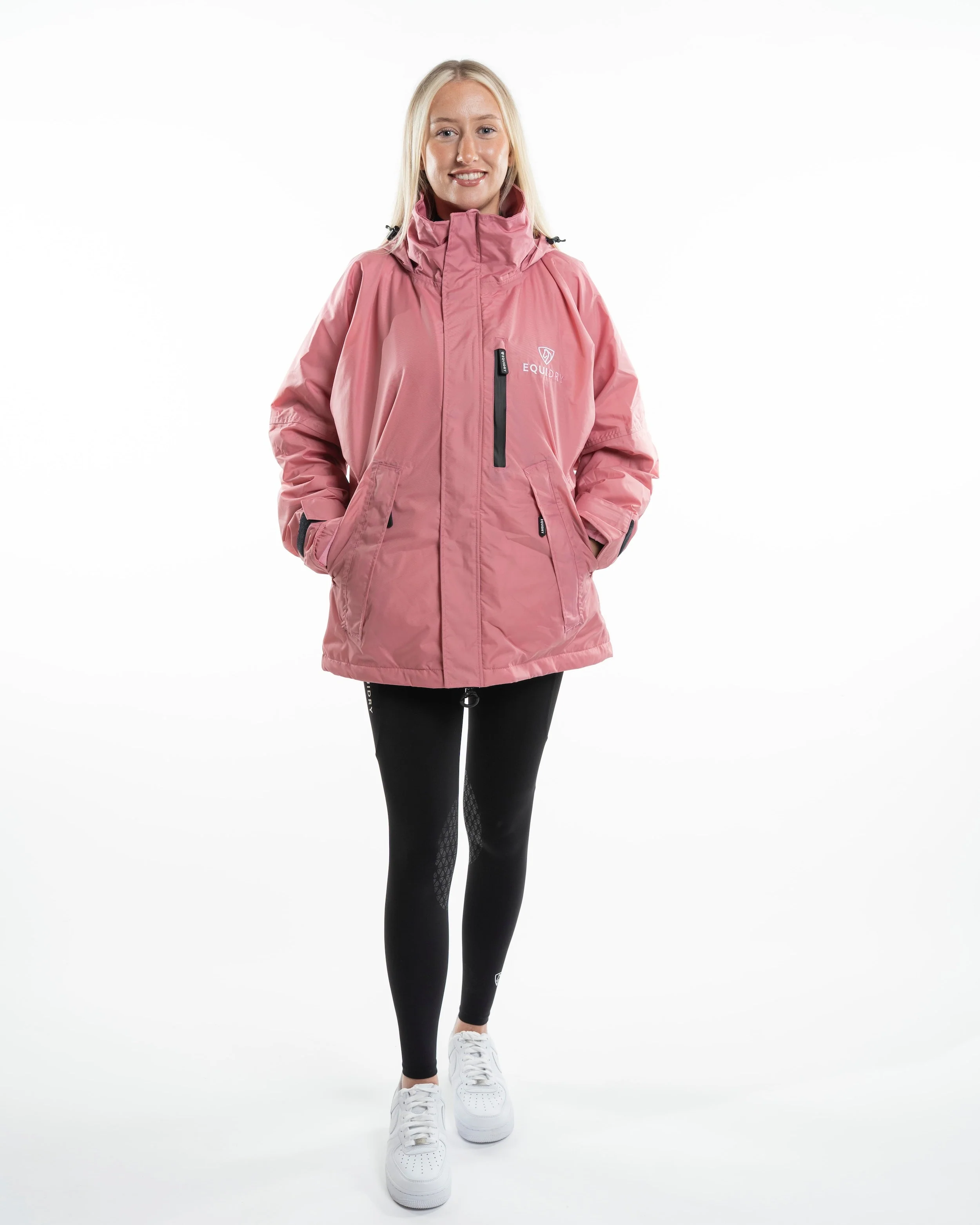 Shortie Women's | Thin Fleece | Dusky Pink - Image 7