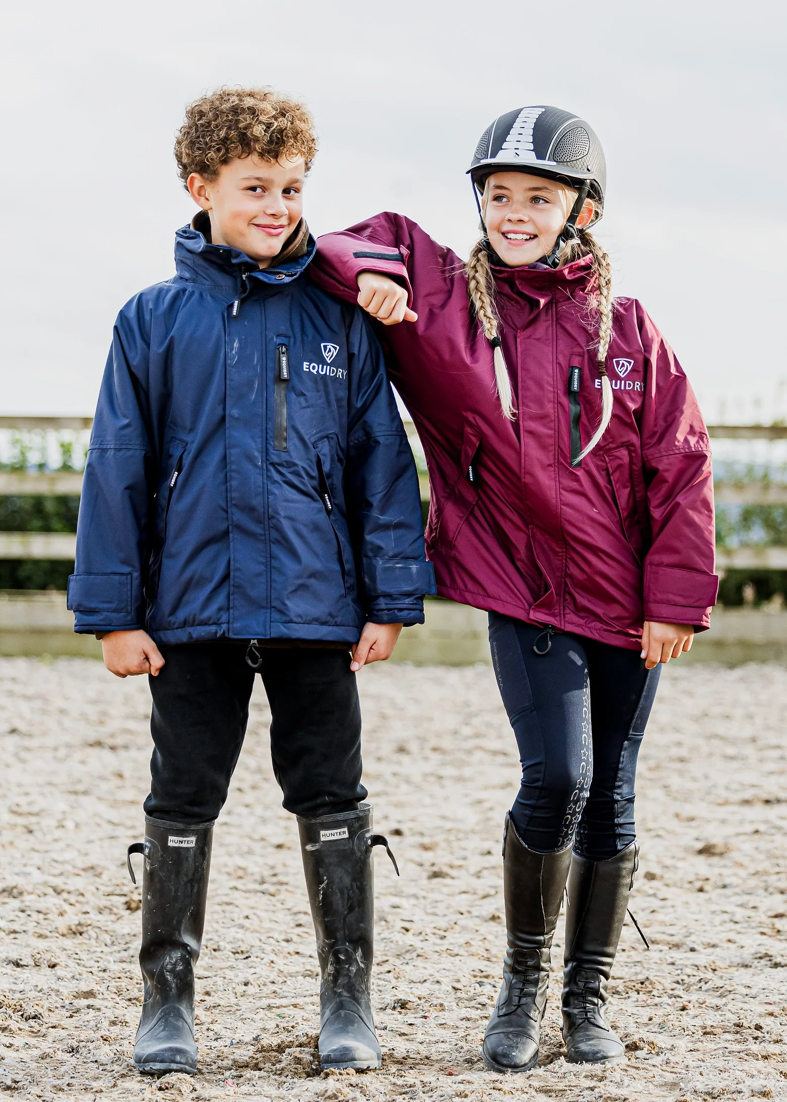 Shortie Children's | Thin Fleece | Plum - Image 3