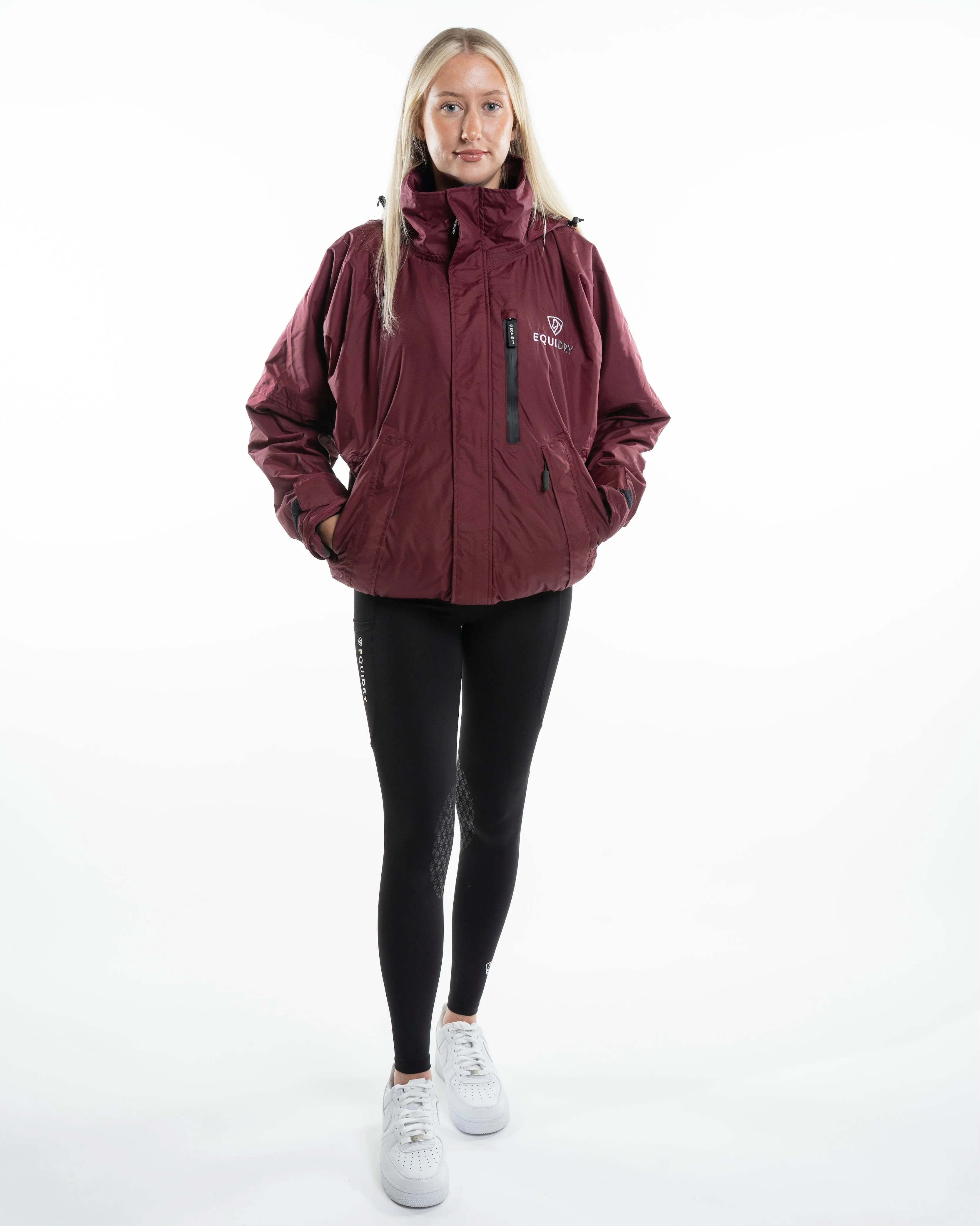 Shortie Women's | Thin Fleece | Plum - Image 10