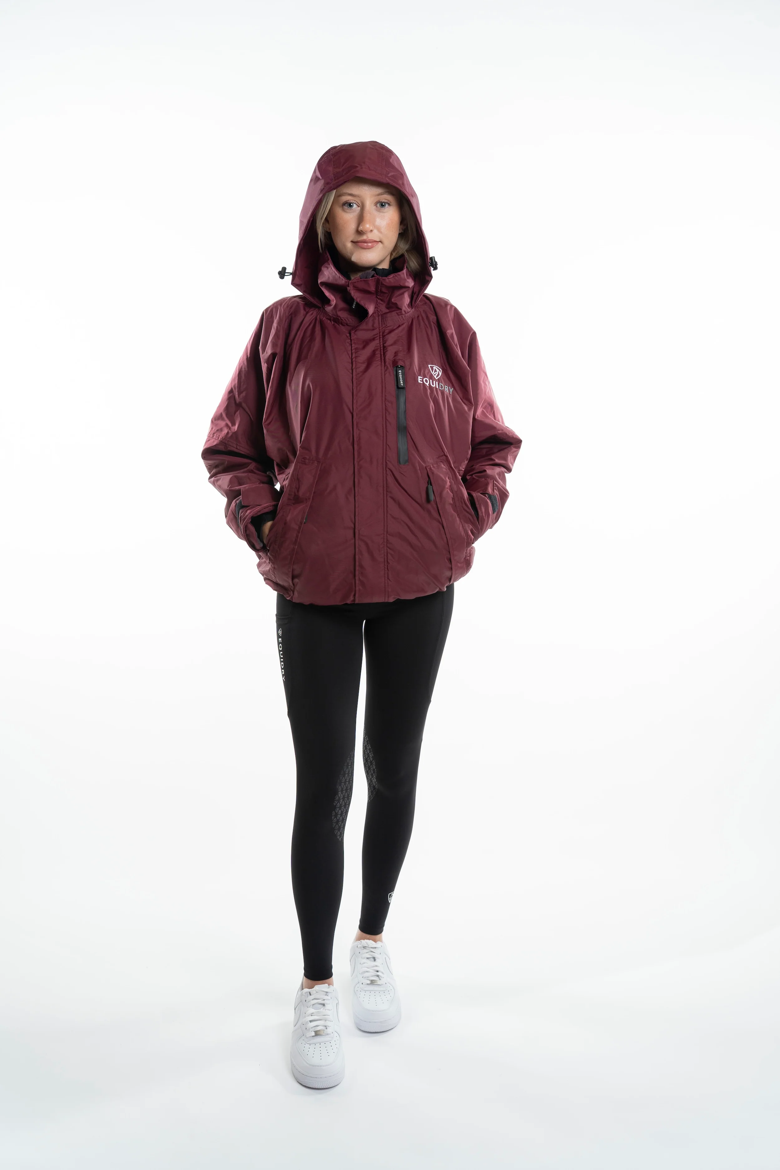 Shortie Women's | Thin Fleece | Plum - Image 12