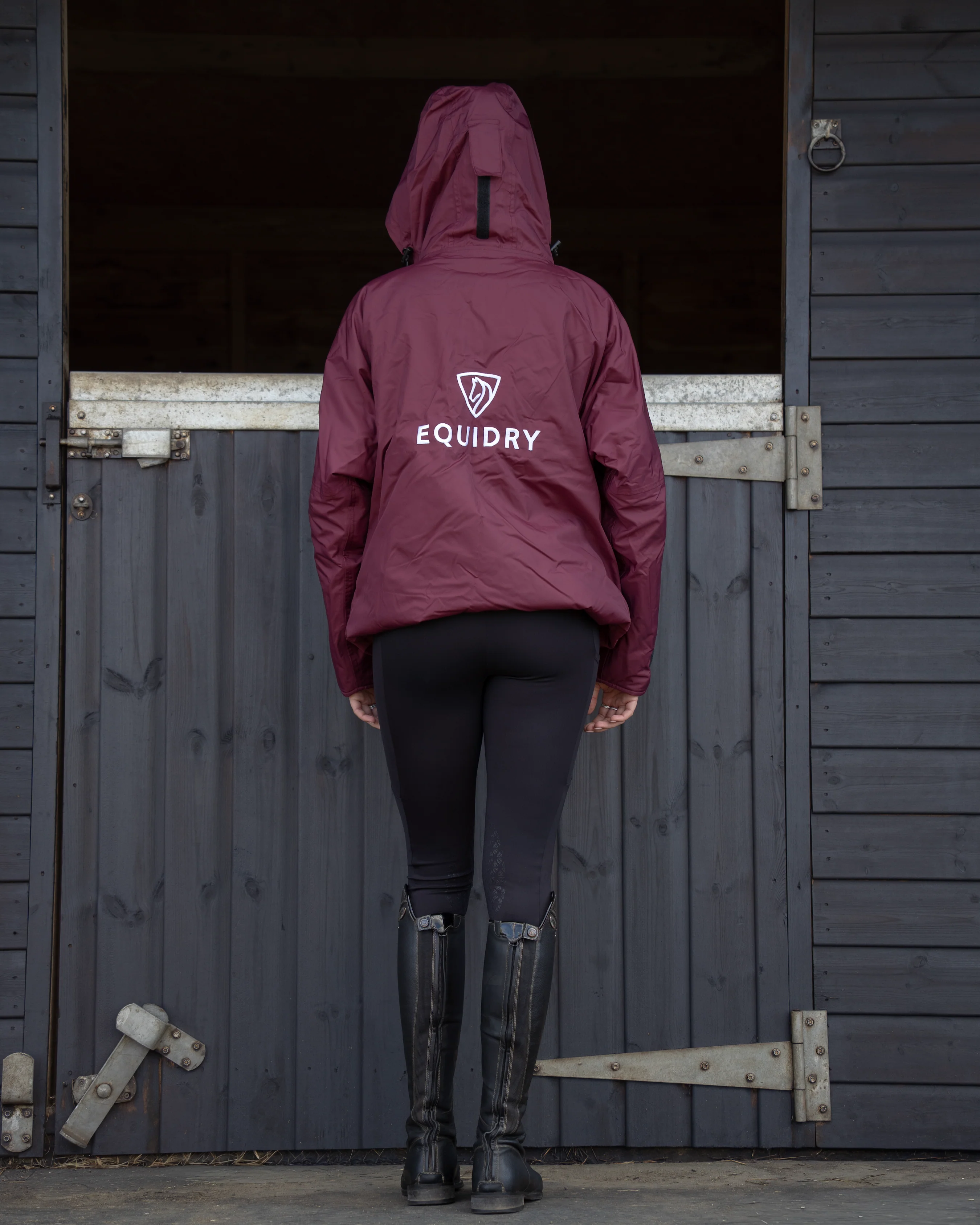 Shortie Women's | Thin Fleece | Plum - Image 4