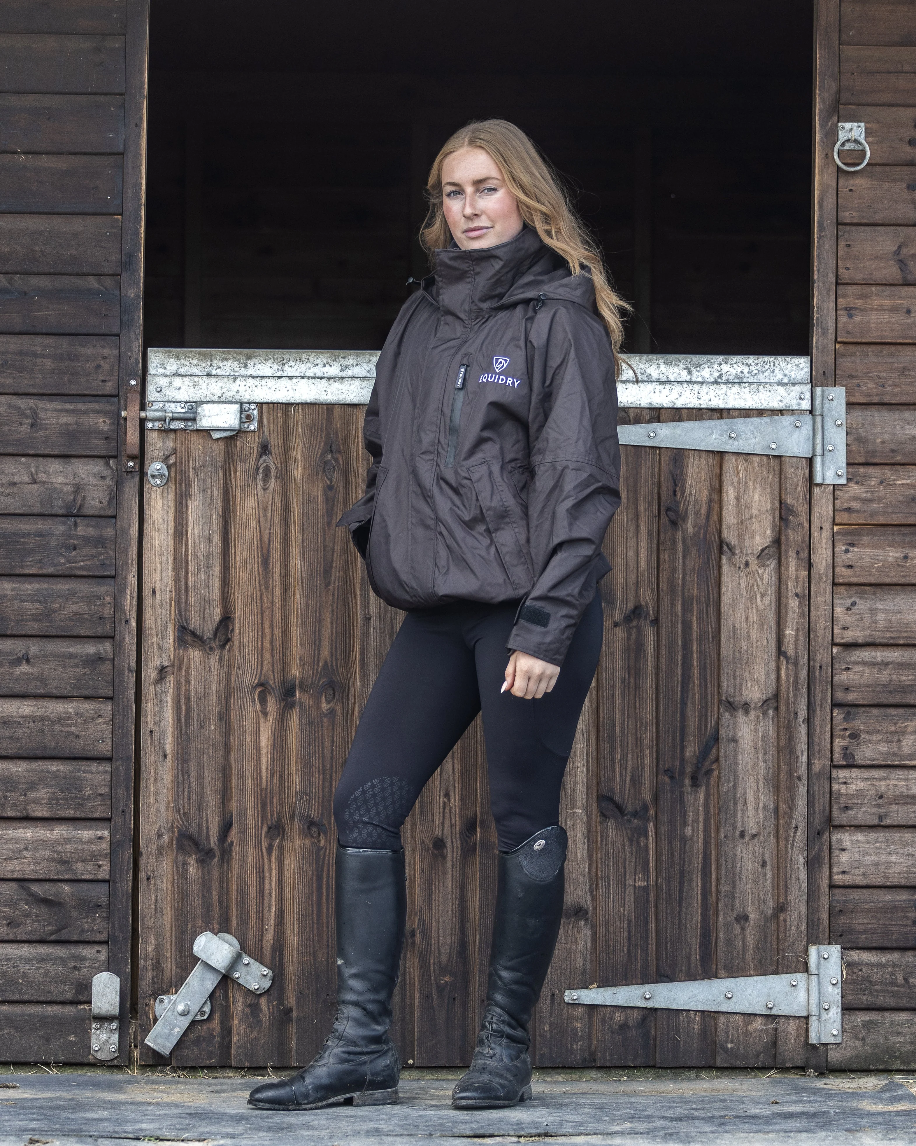 Shortie Women's | Thin Fleece | Rich Brown - Image 6