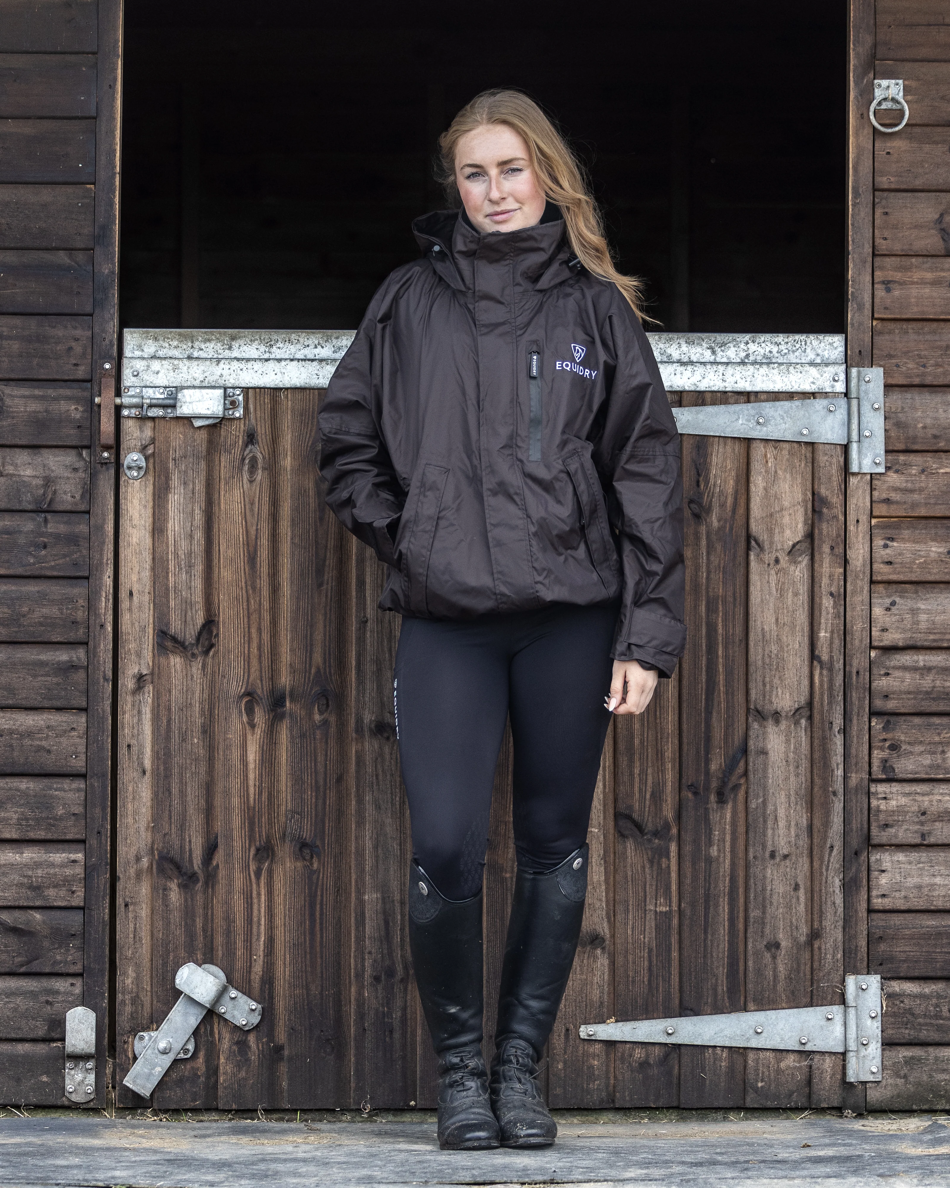 Shortie Women's | Thin Fleece | Rich Brown - Image 8