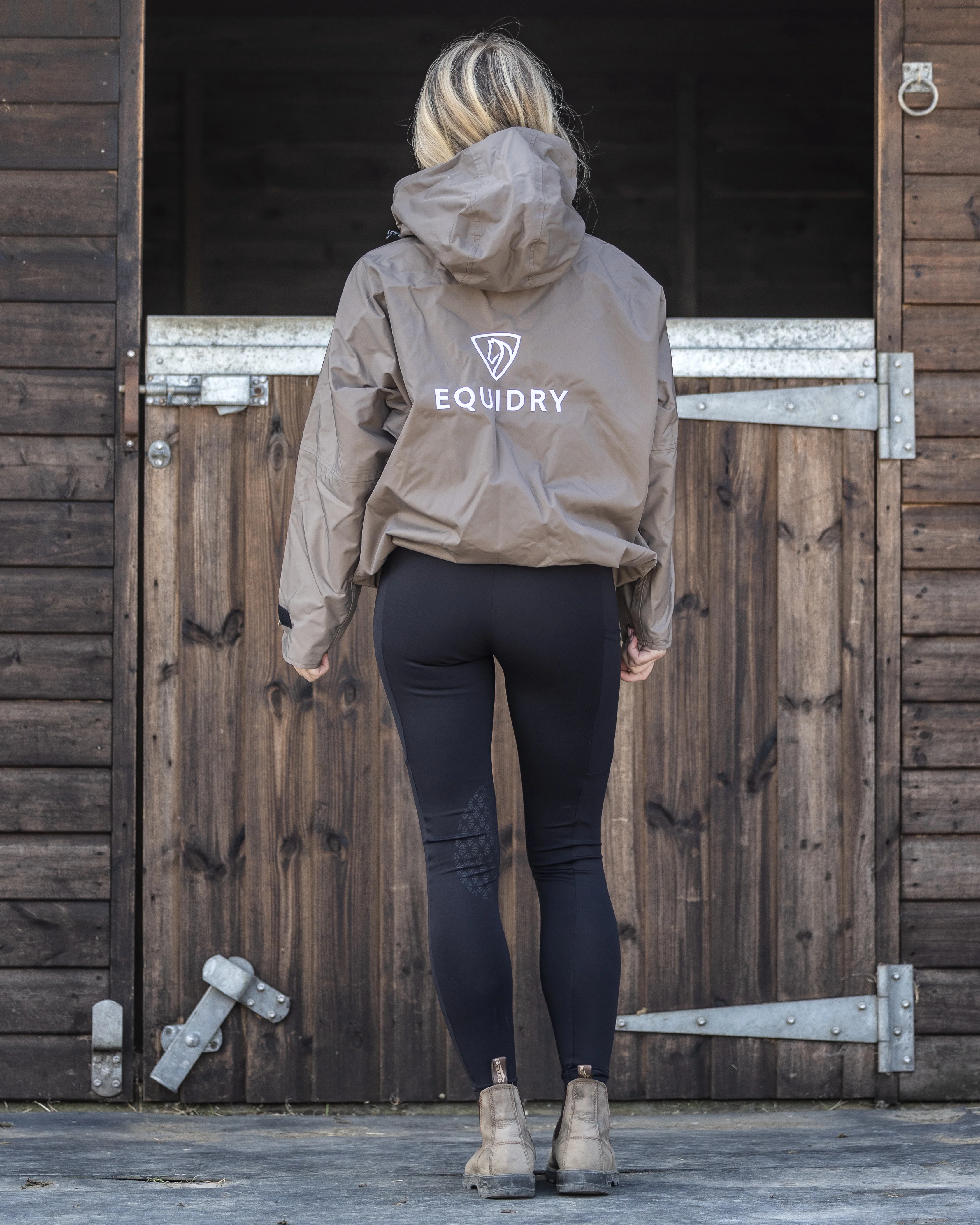 Shortie Women's | Thin Fleece | Taupe - Image 6