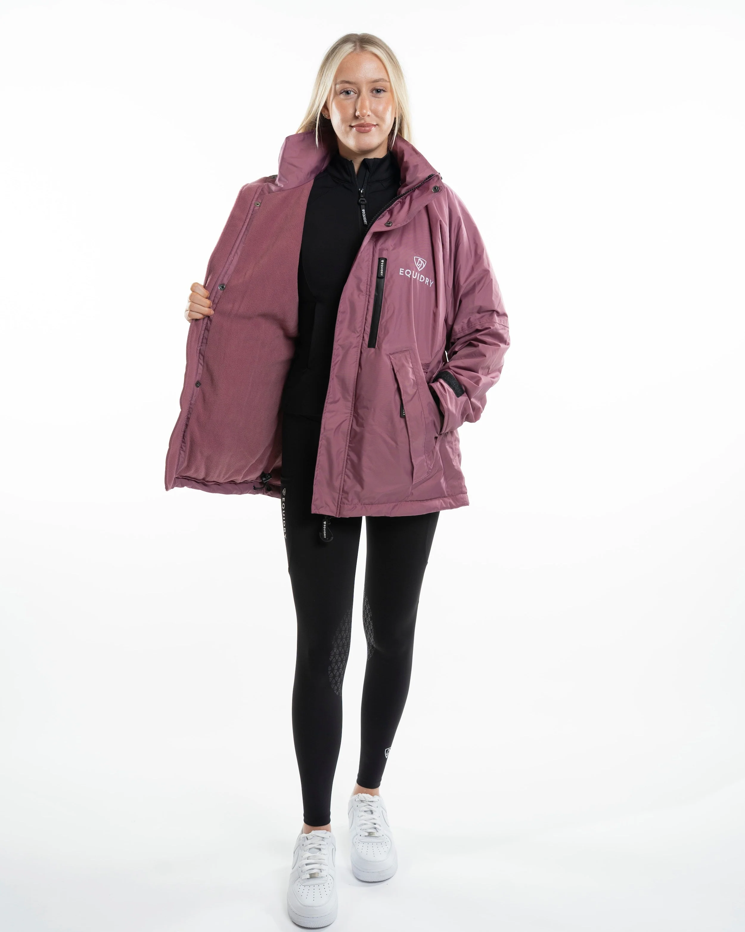 Shortie Women's | Thin Fleece | Valerian/Valerian - Image 4