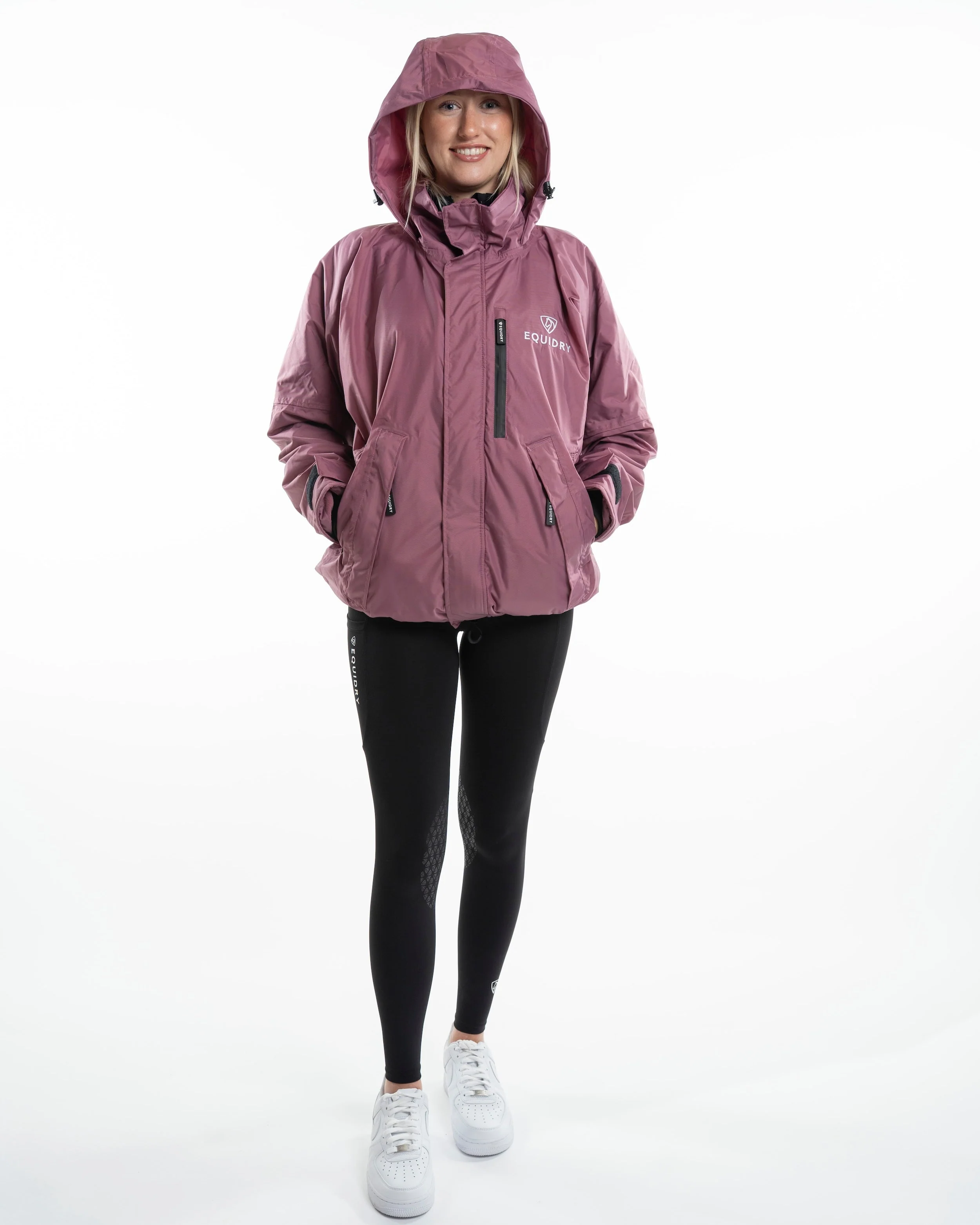 Shortie Women's | Thin Fleece | Valerian/Valerian - Image 8