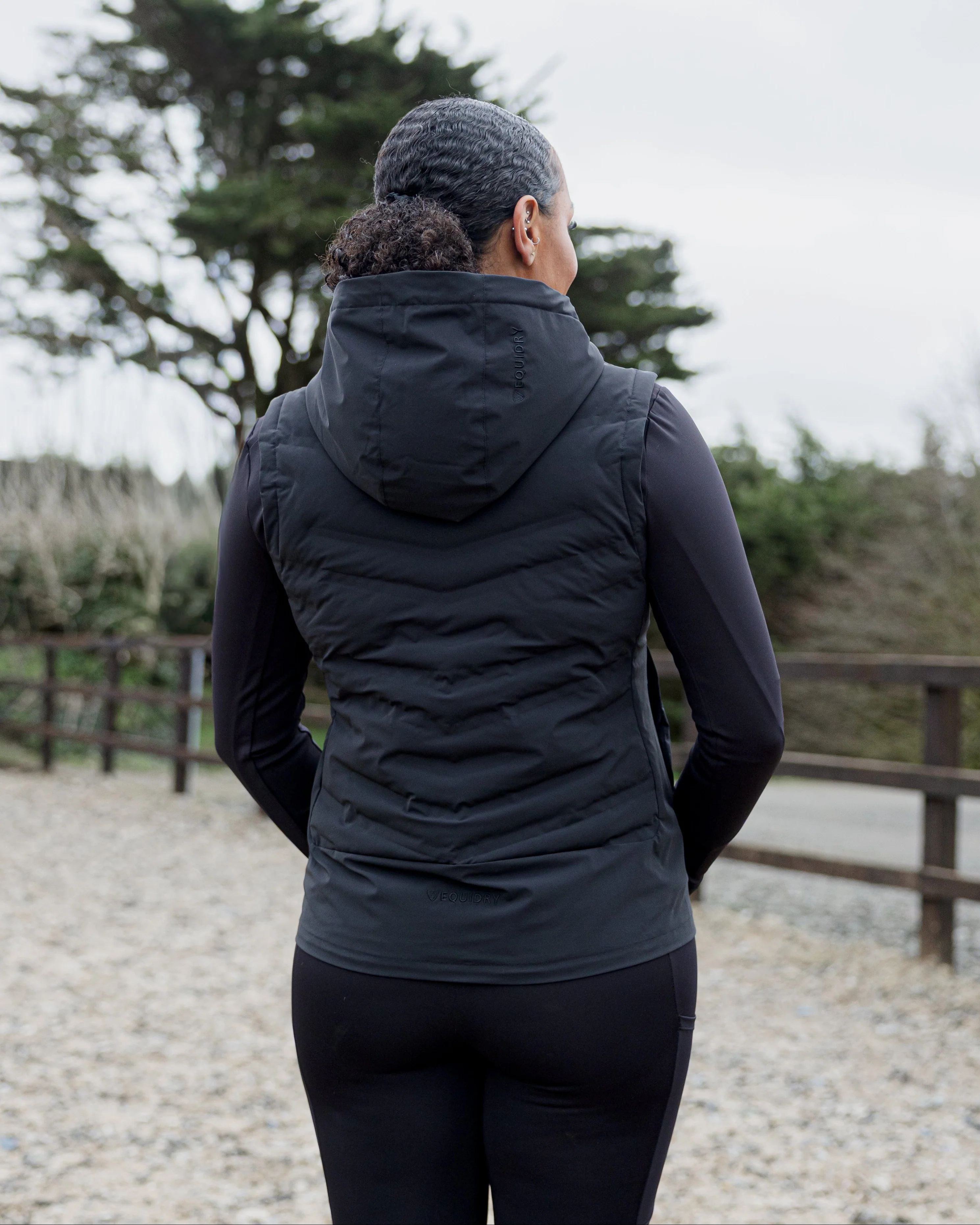 Tamar Gilet | Women's | Black - Image 3