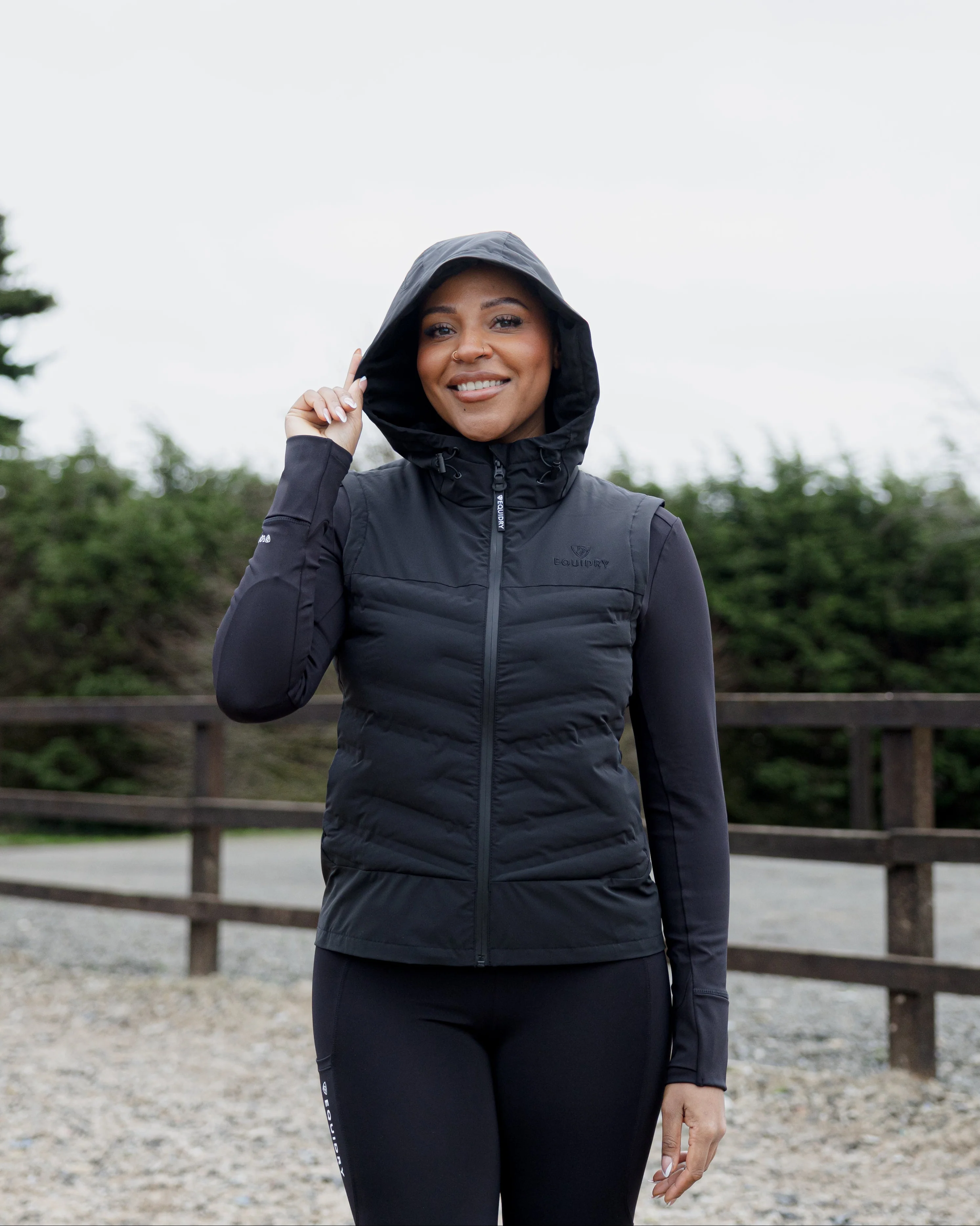 Tamar Gilet | Women's | Black - Image 5
