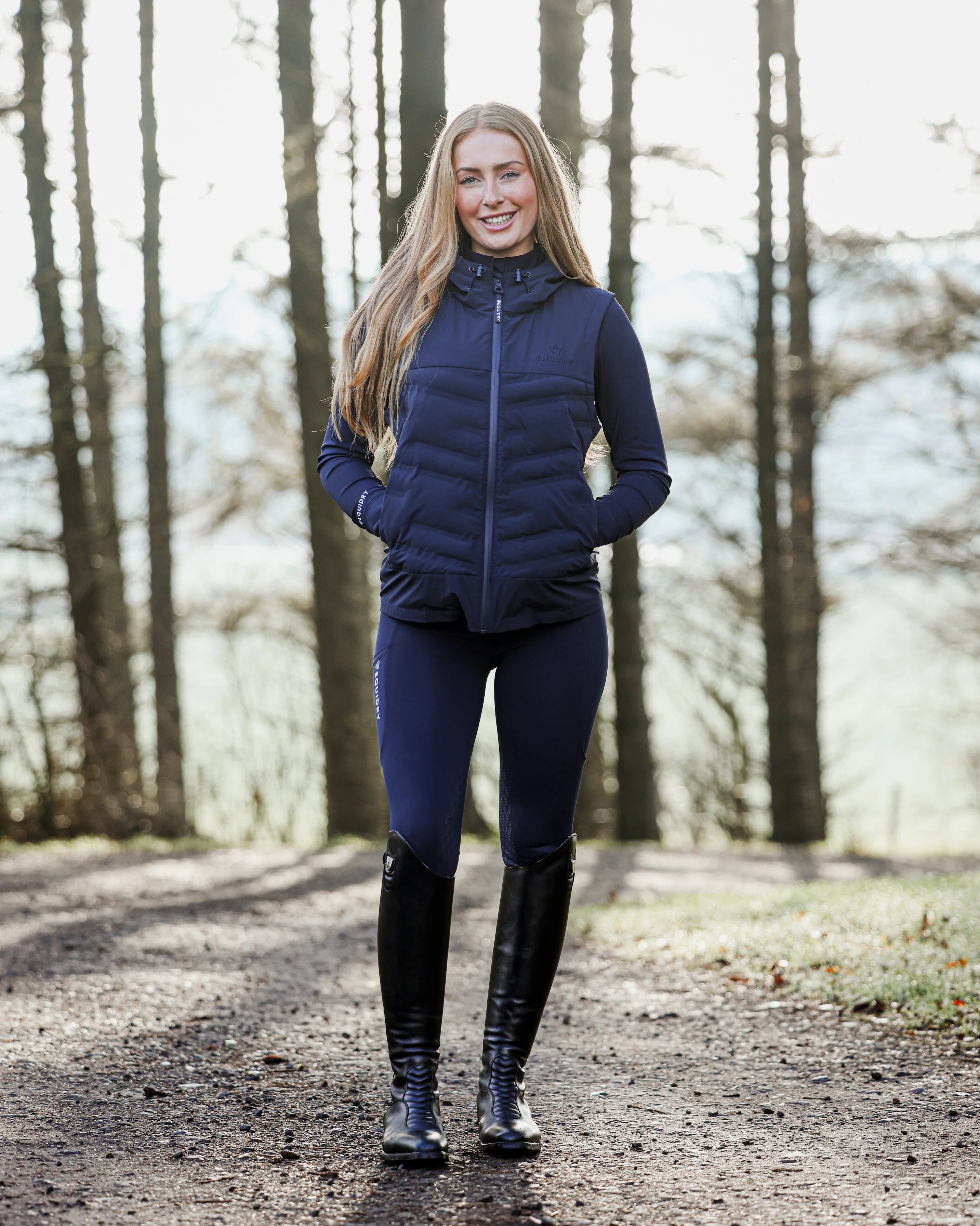 Tamar Gilet | Women's | Navy - Image 7