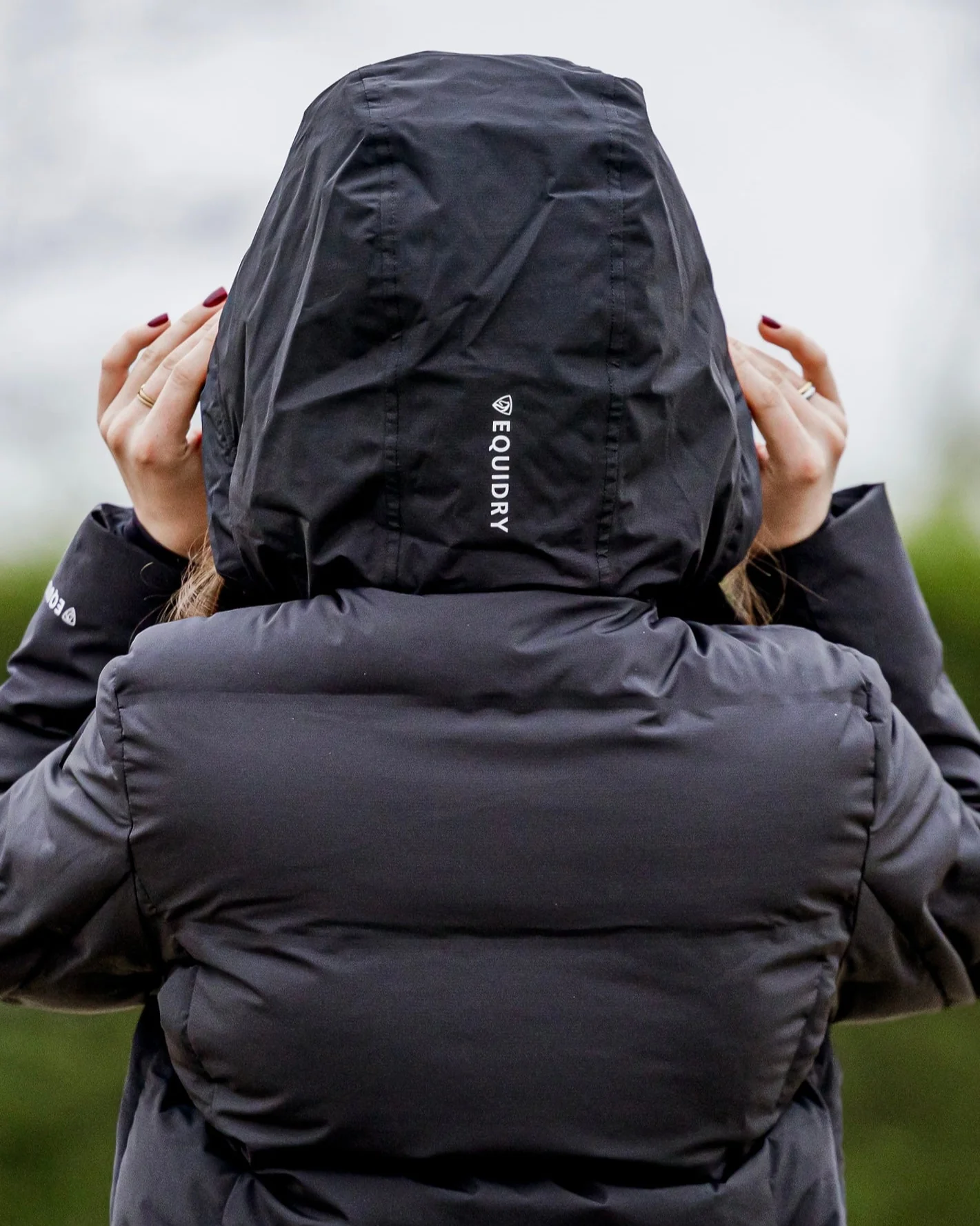Thora Waterproof Riding Puffer | Women's | Black - Image 5