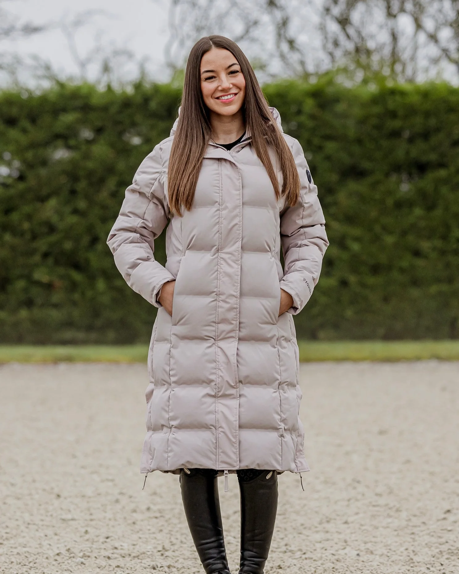 Thora Waterproof Riding Puffer | Women's | Sand