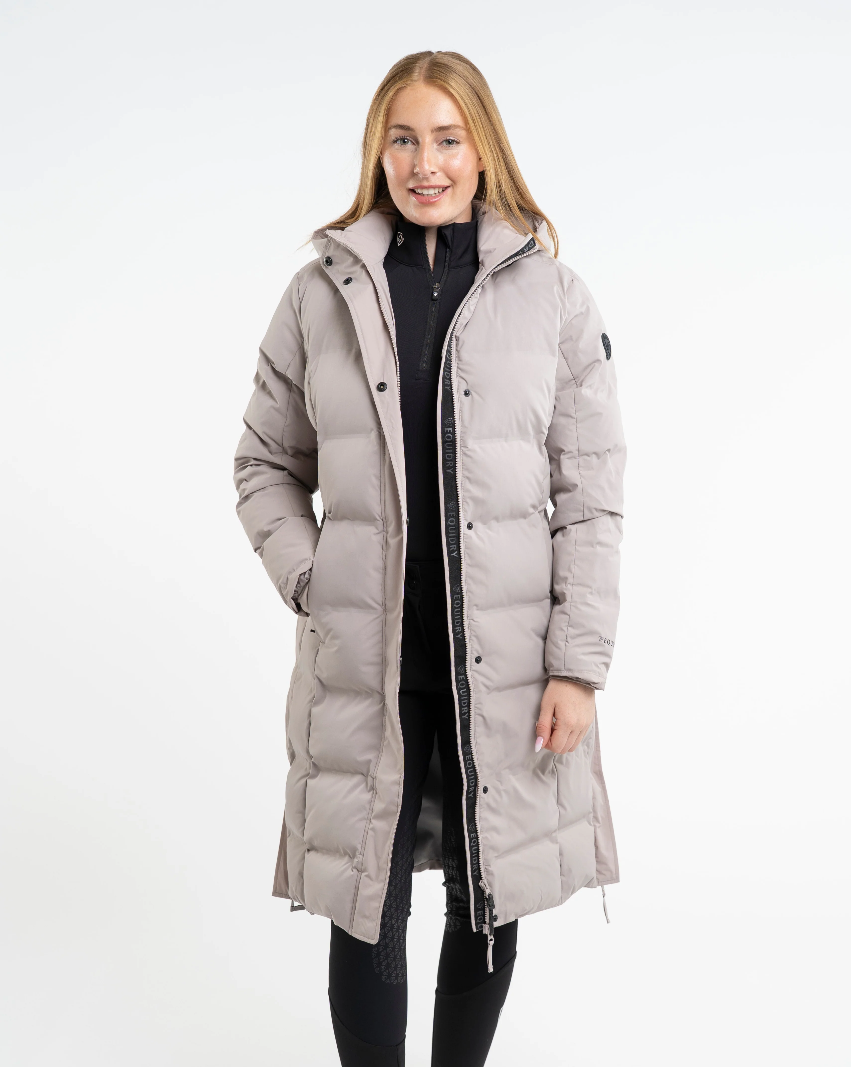 Thora Waterproof Riding Puffer | Women's | Sand - Image 10