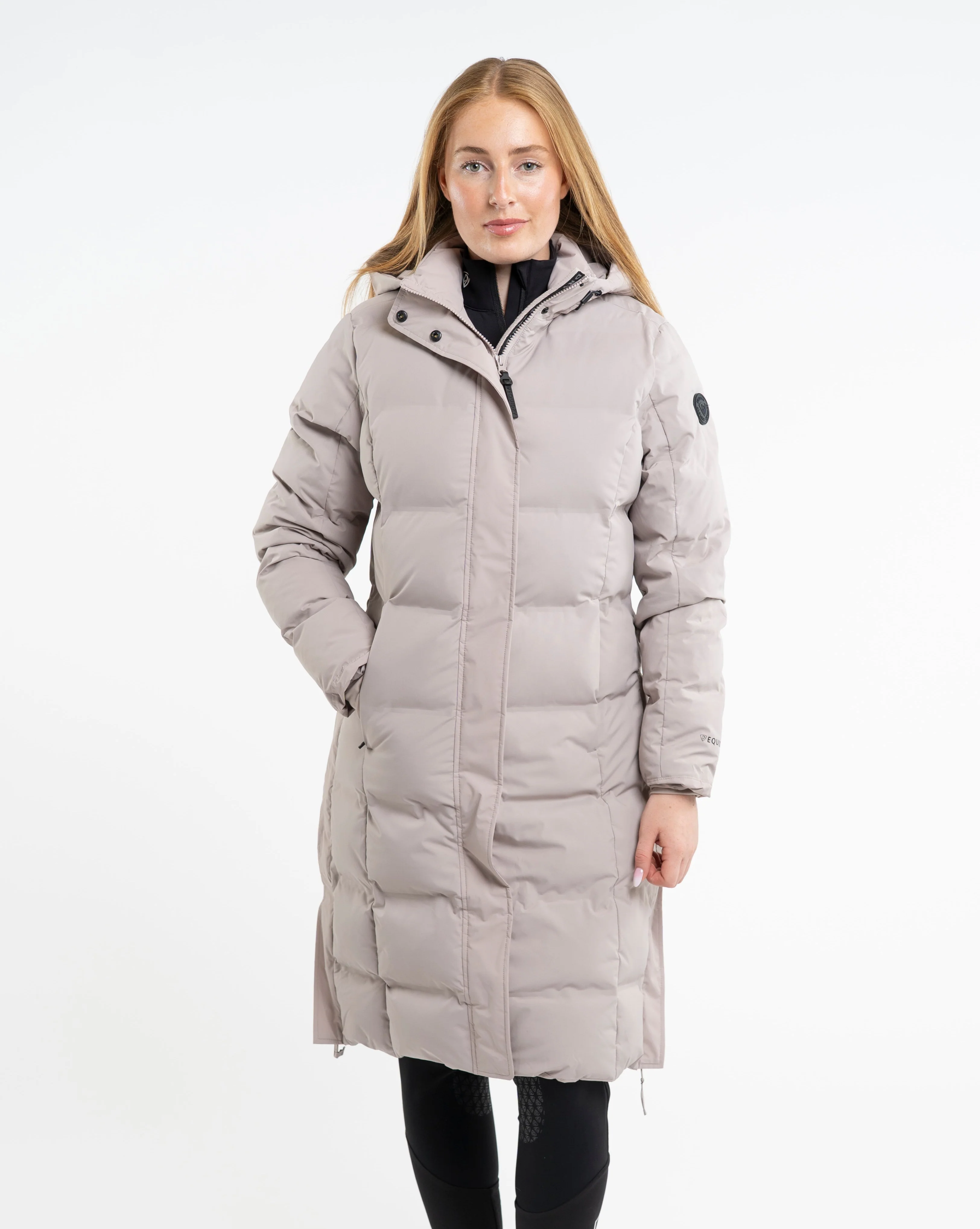 Thora Waterproof Riding Puffer | Women's | Sand - Image 2