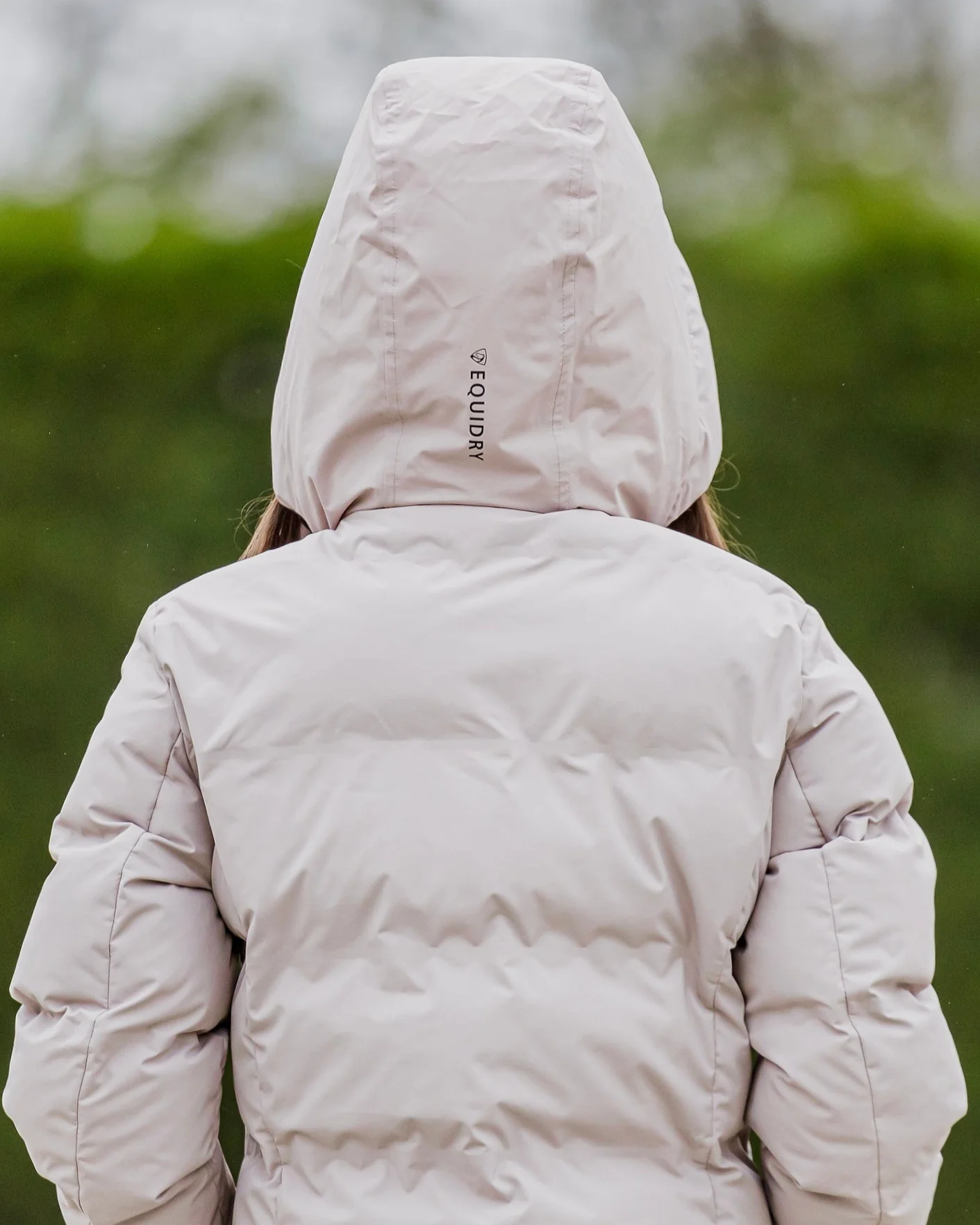 Thora Waterproof Riding Puffer | Women's | Sand - Image 5