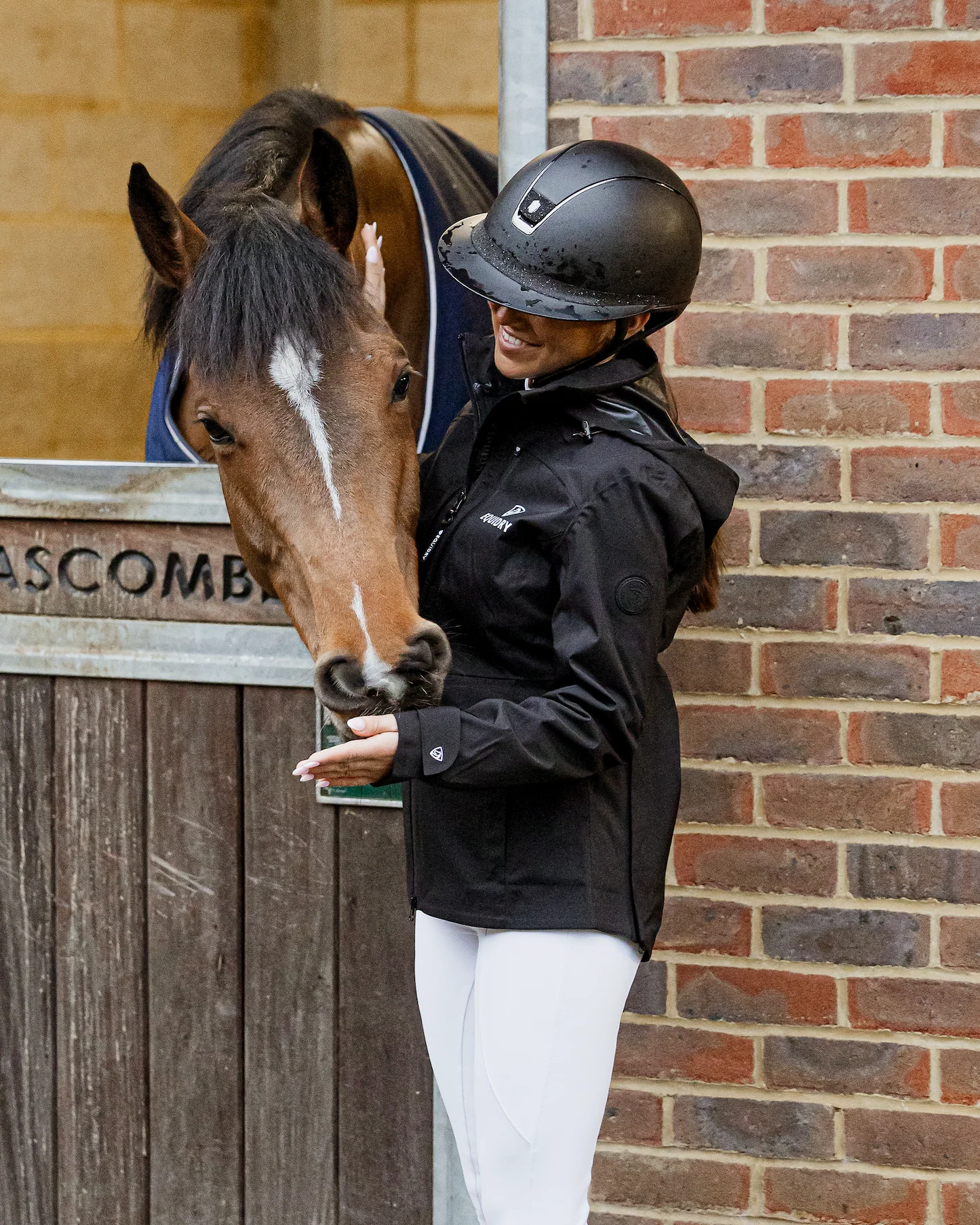 Varsha Waterproof Riding Jacket | Women's | Black - Image 3