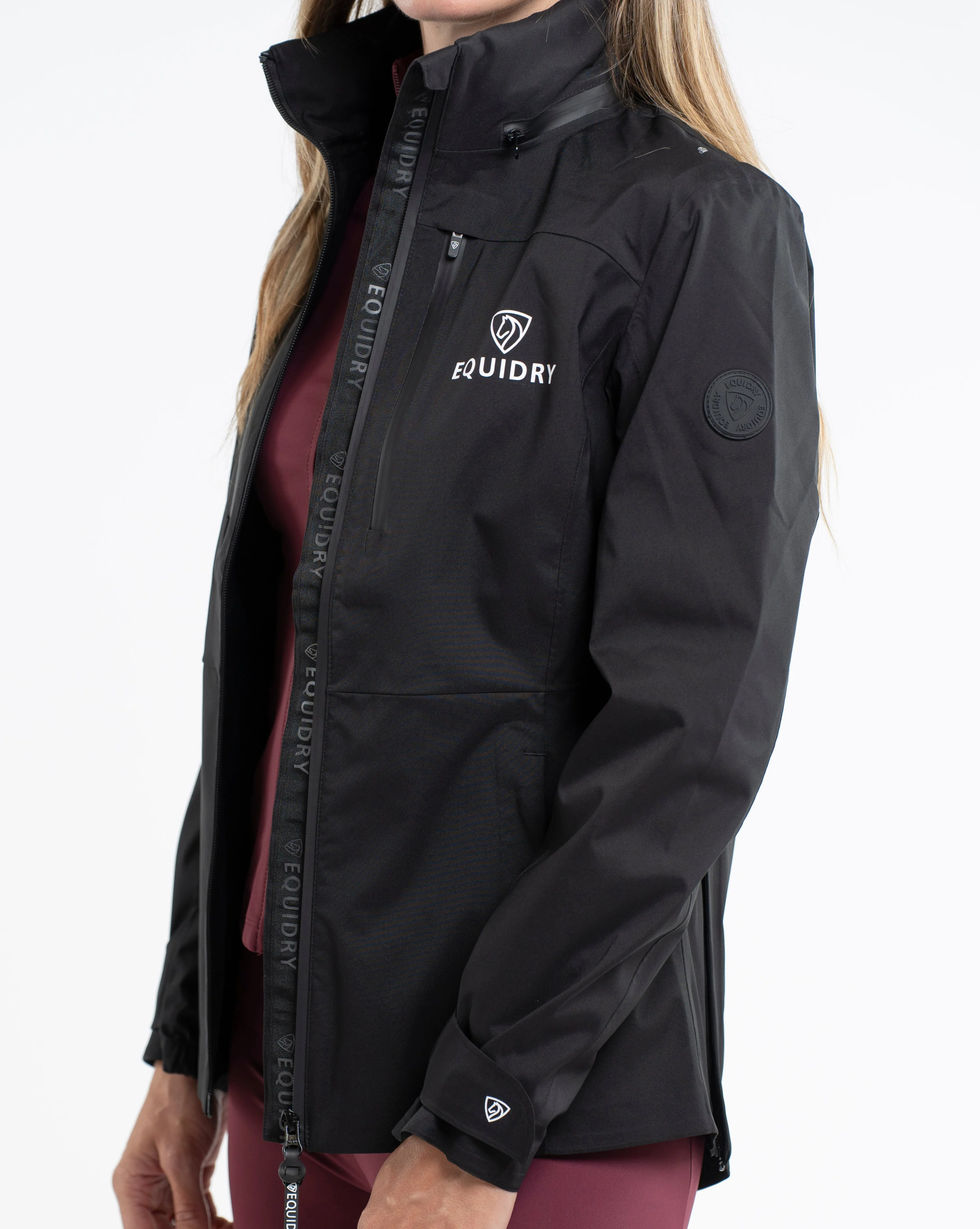 Varsha Waterproof Riding Jacket | Women's | Black - Image 4