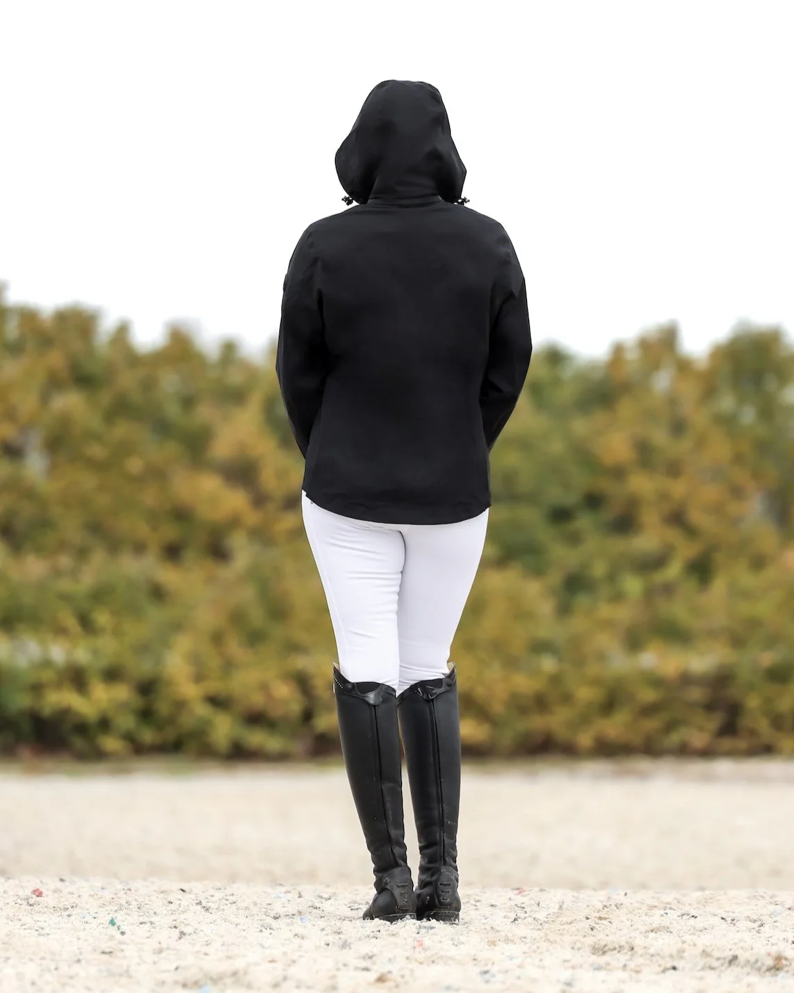 Varsha Waterproof Riding Jacket | Women's | Black - Image 7