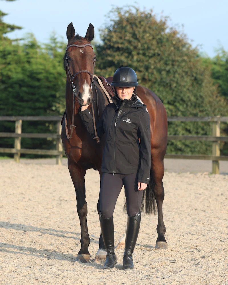 Varsha Waterproof Riding Jacket | Women's | Black - Image 9