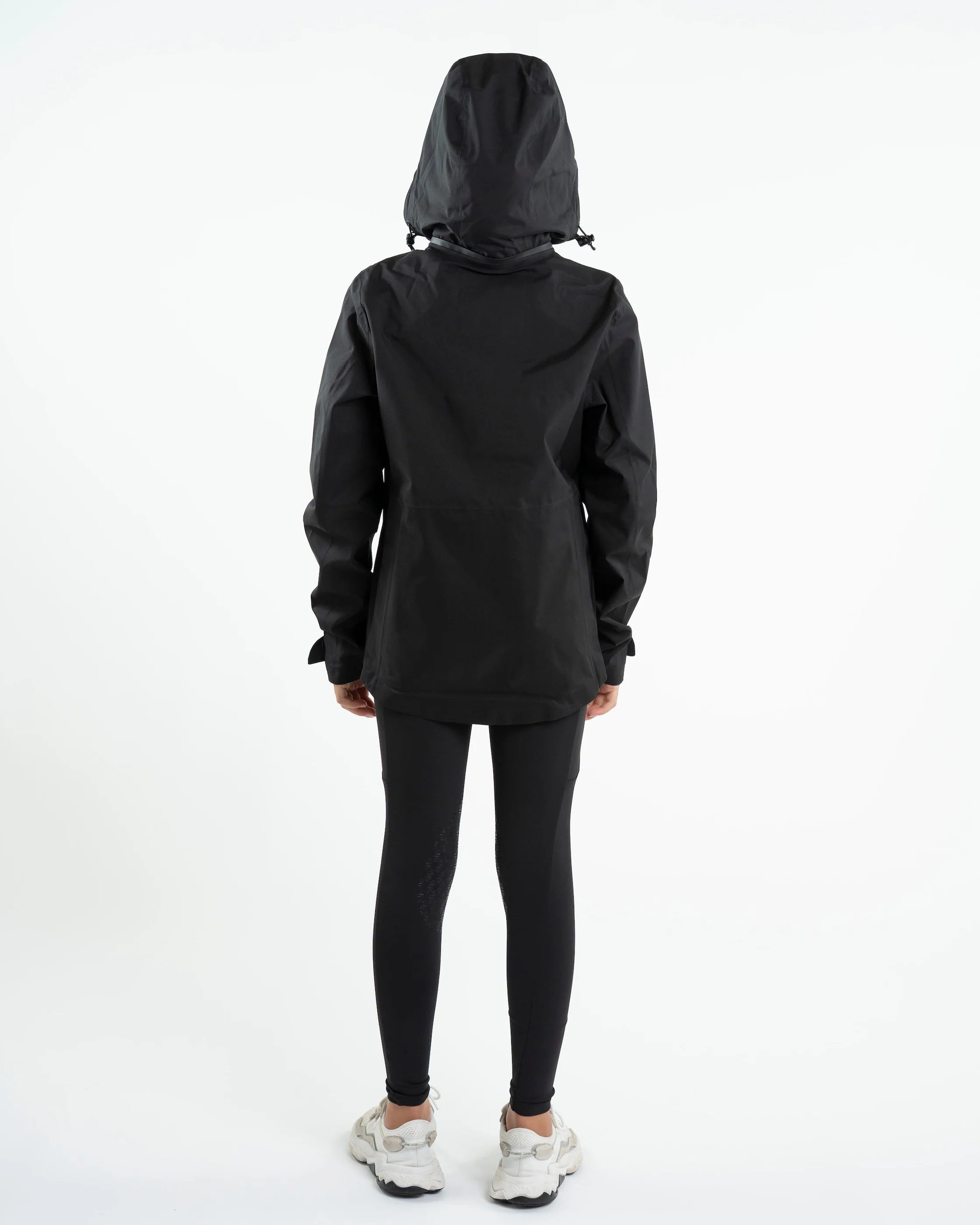 Varsha Waterproof Riding Jacket | Girl's | Black - Image 10