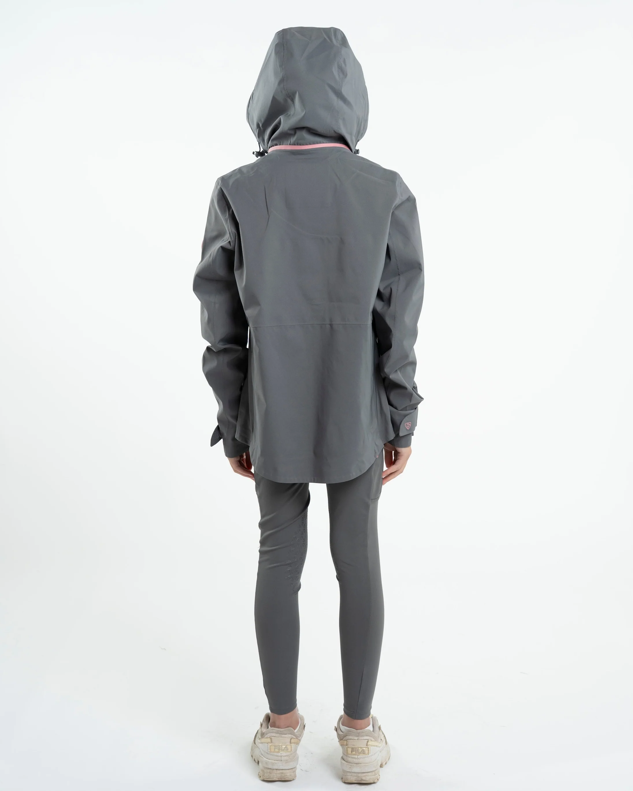 Varsha Waterproof Riding Jacket | Girl's | Grey - Image 5