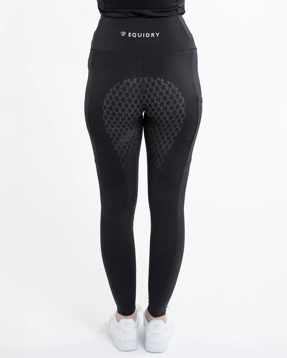 Water Repellent Leggings | Women's Black/White - Image 9