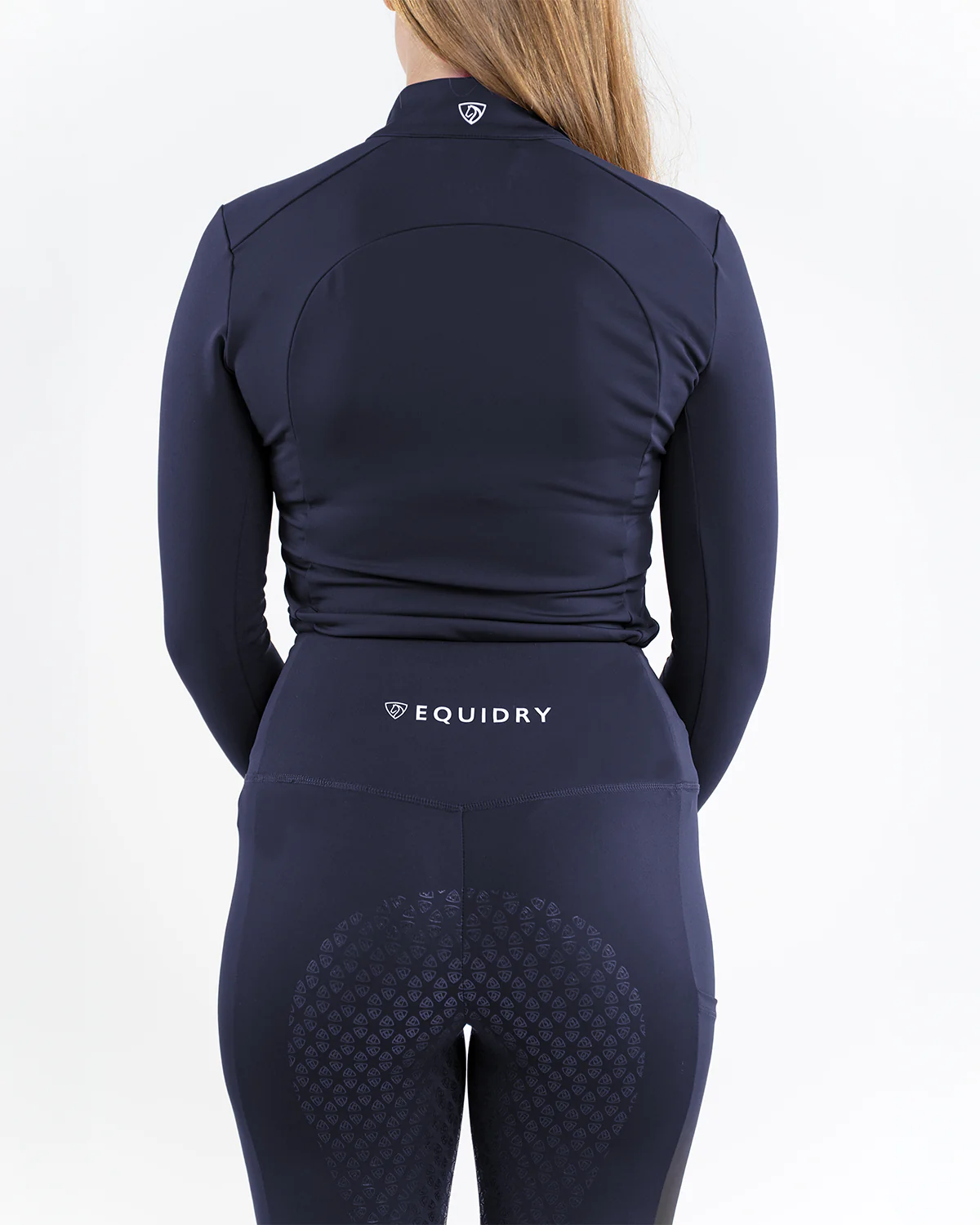 Water Repellent Leggings | Women's Navy/White - Image 9