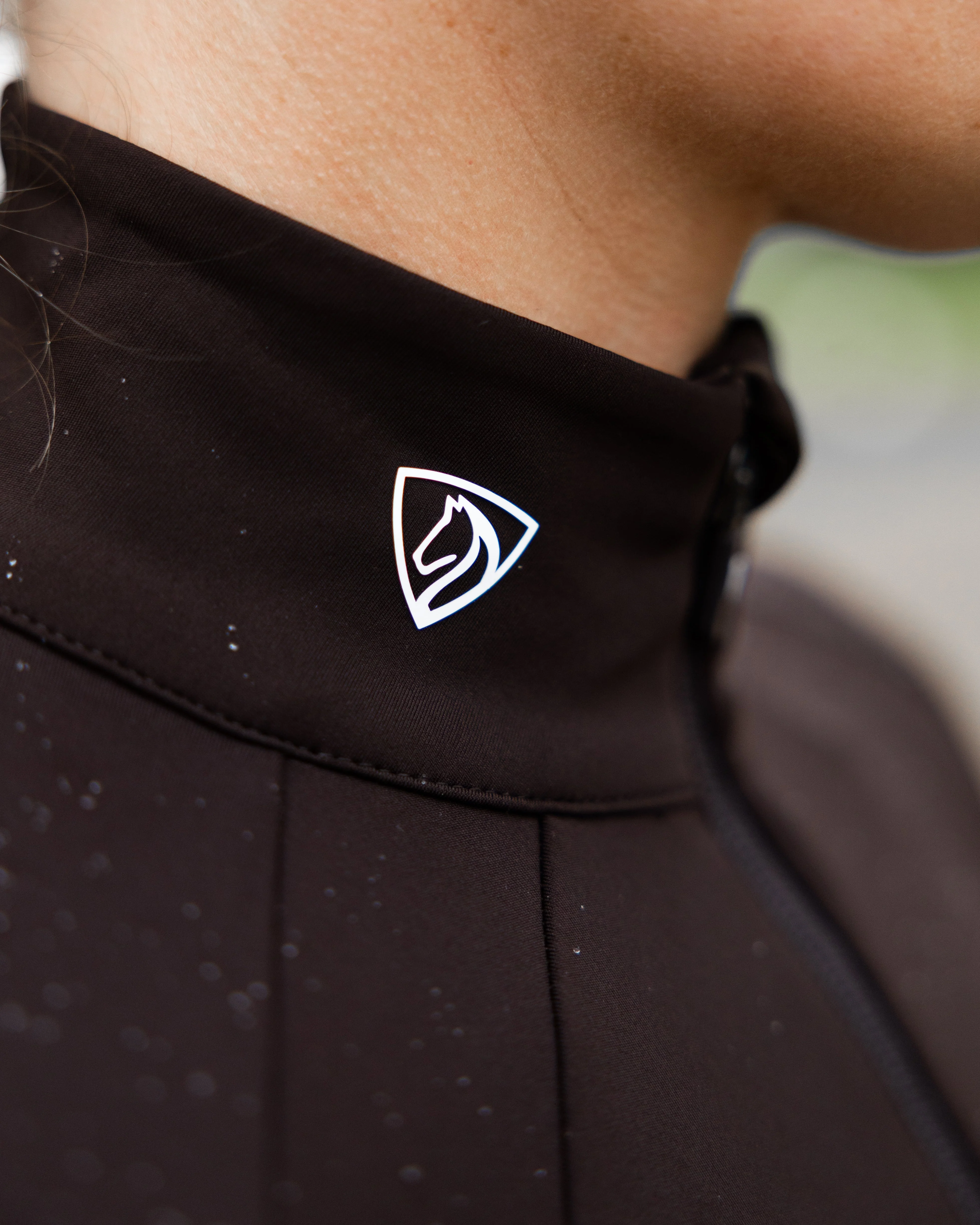 Women's Water Repellent Base Layer | Brown/White - Image 9