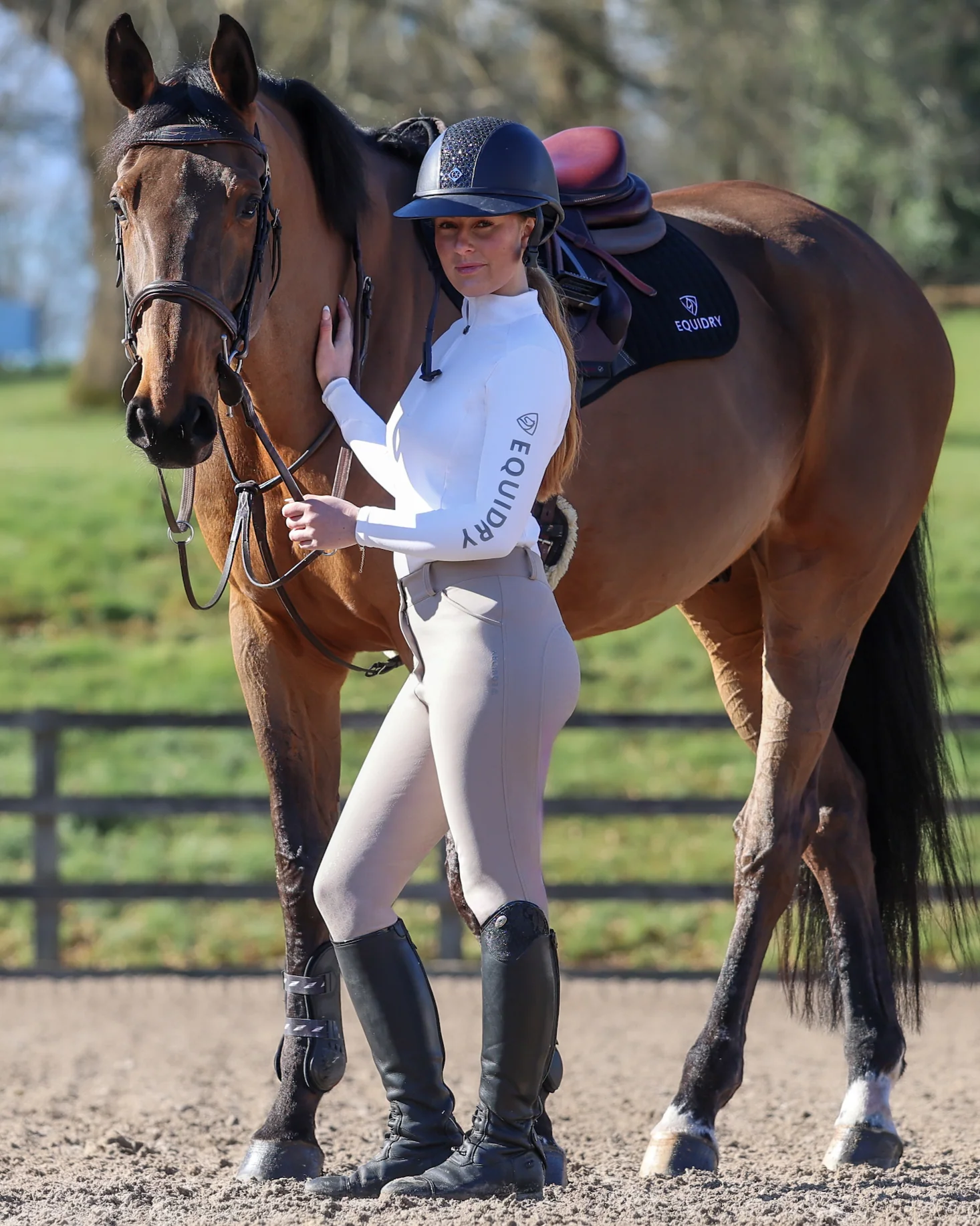 Women's Water Repellent Base Layer | White/Grey - Image 7