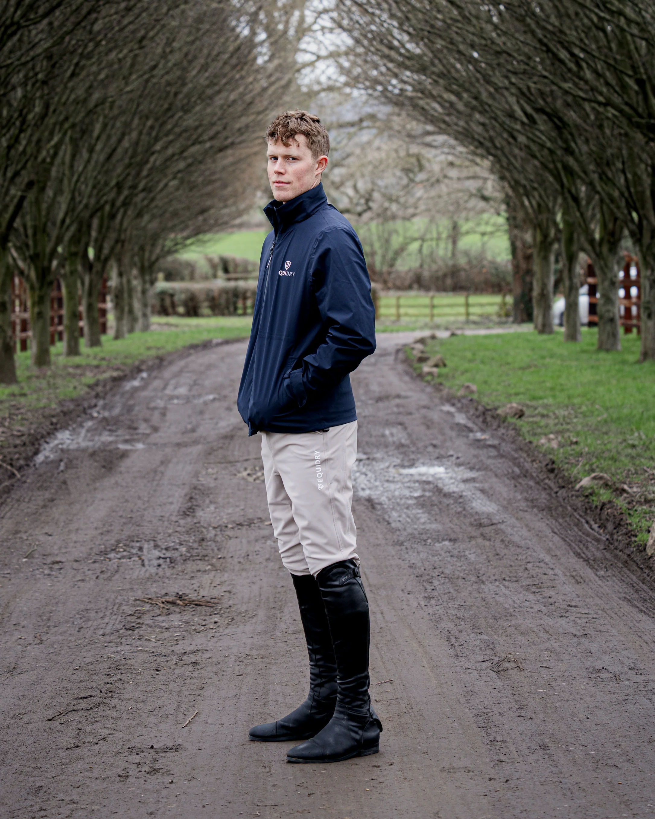 Waterproof Breeches | Men's | Beige - Image 3
