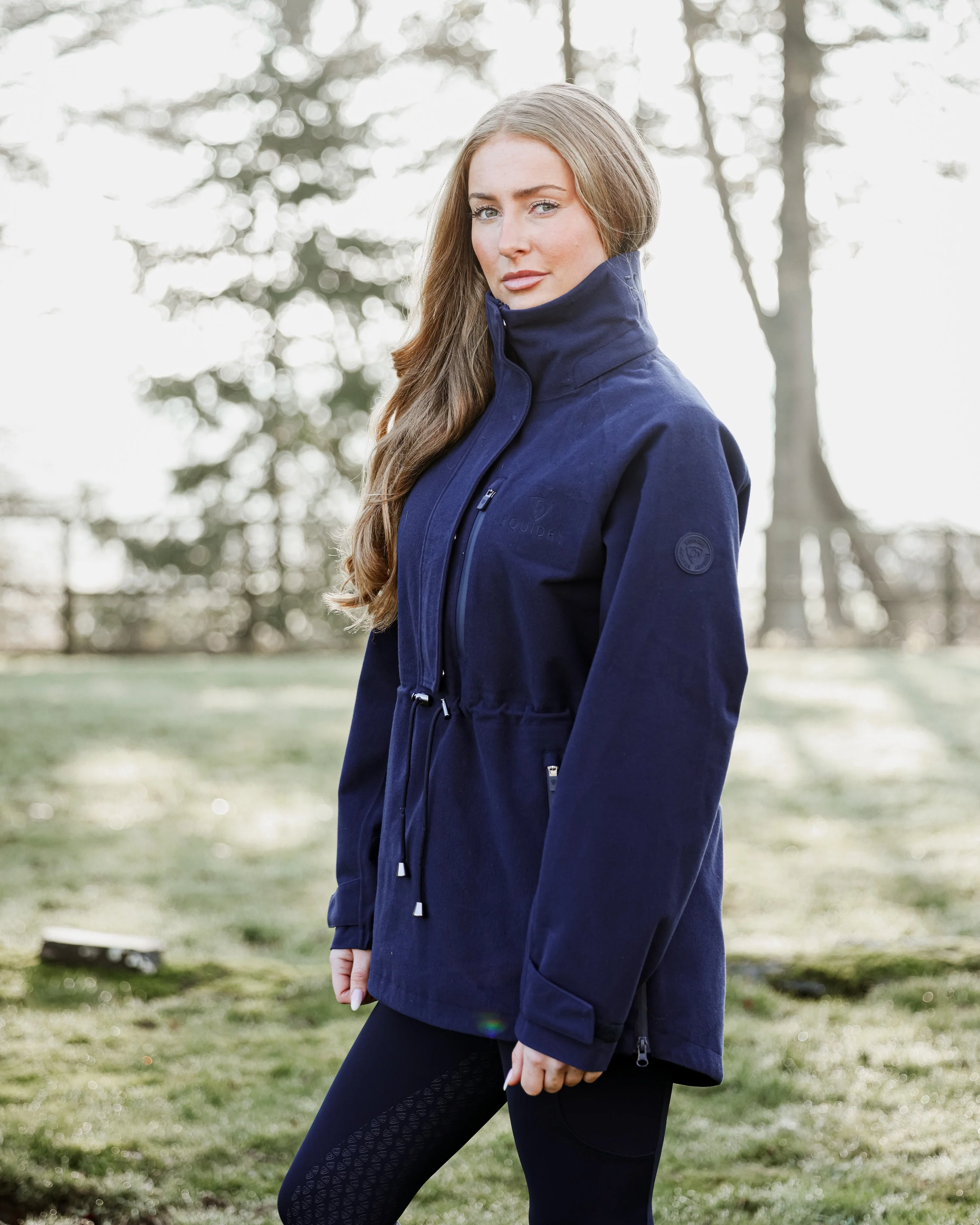 Nevada Waterproof Smock | Women's | Navy - Image 3