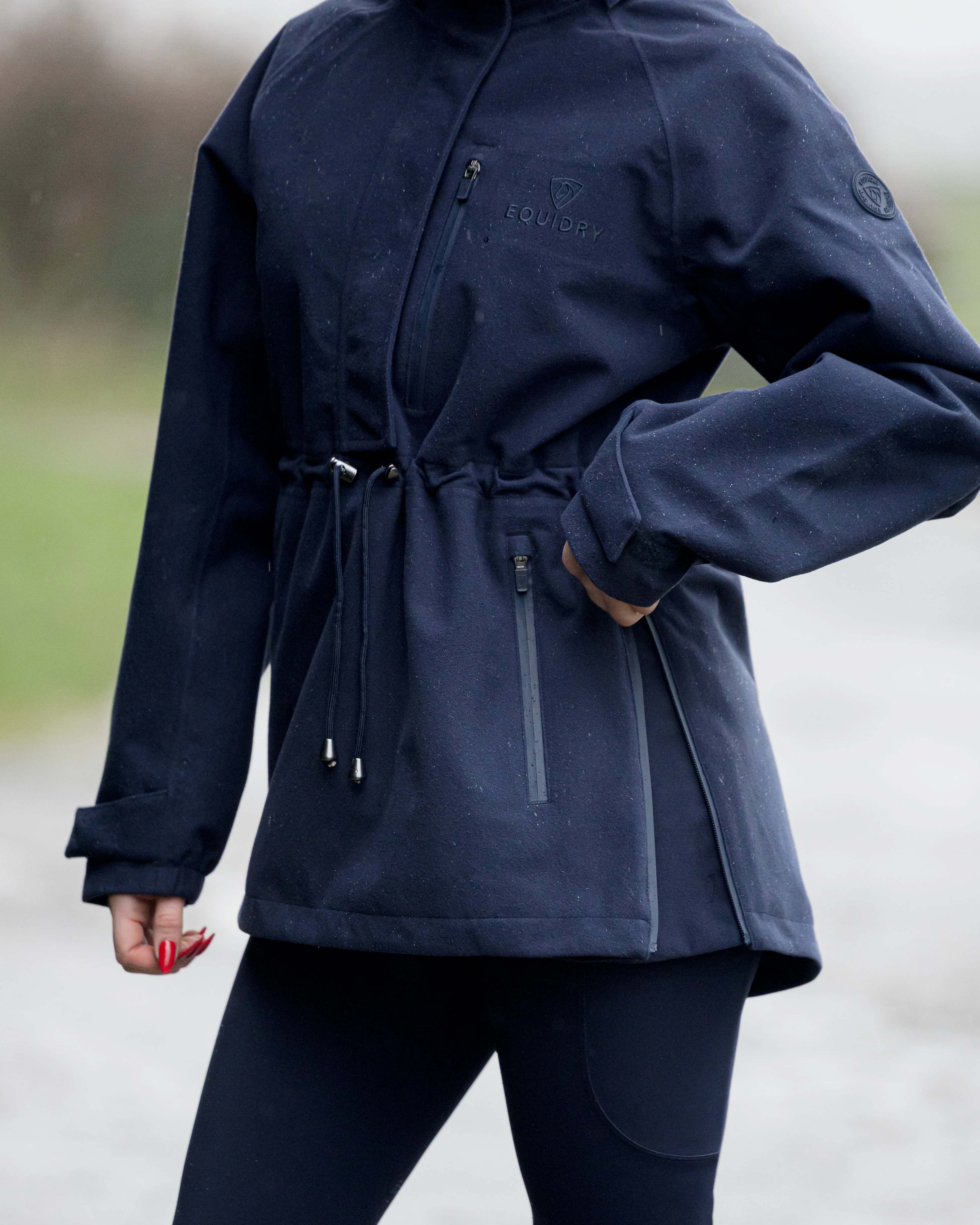 Nevada Waterproof Smock | Women's | Navy - Image 9