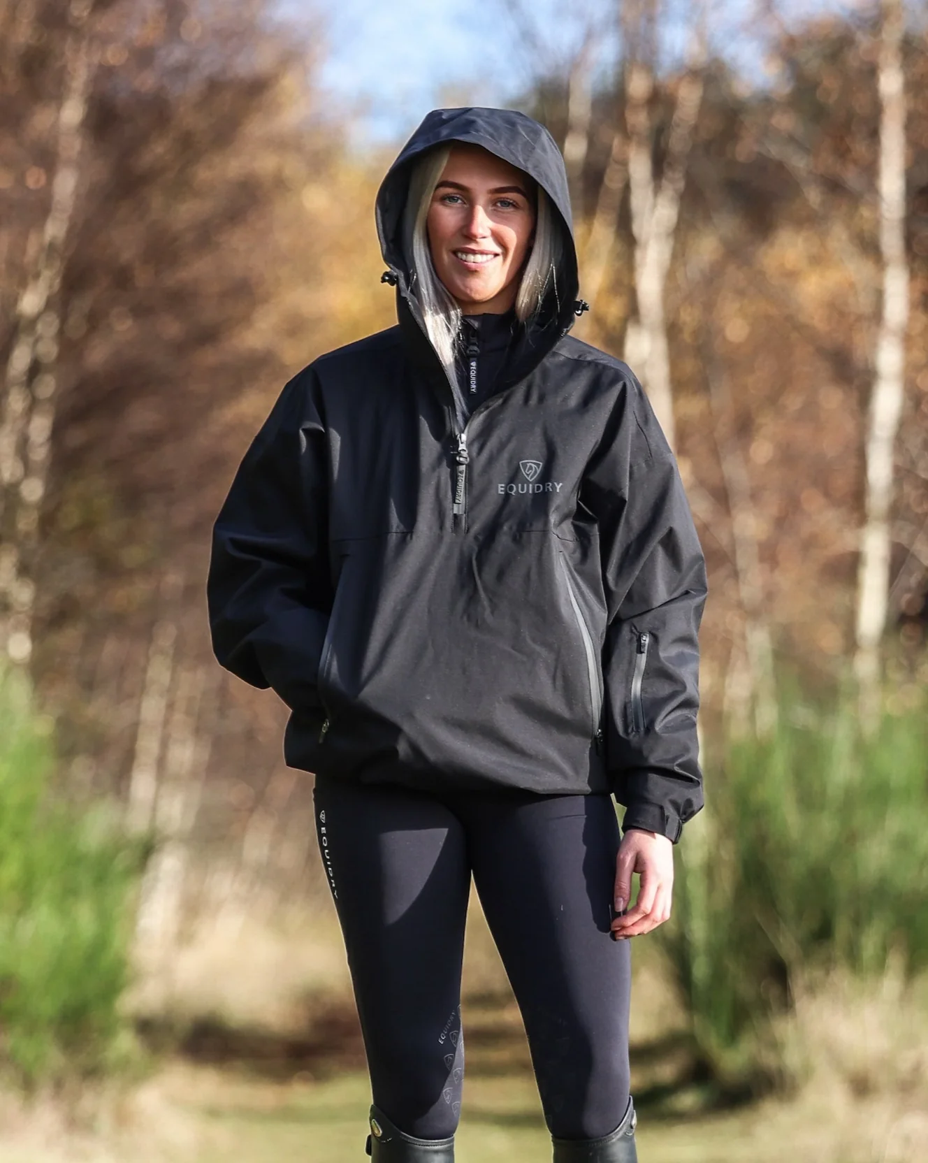 Waterproof Storm Smock | Women's | Black - Image 7