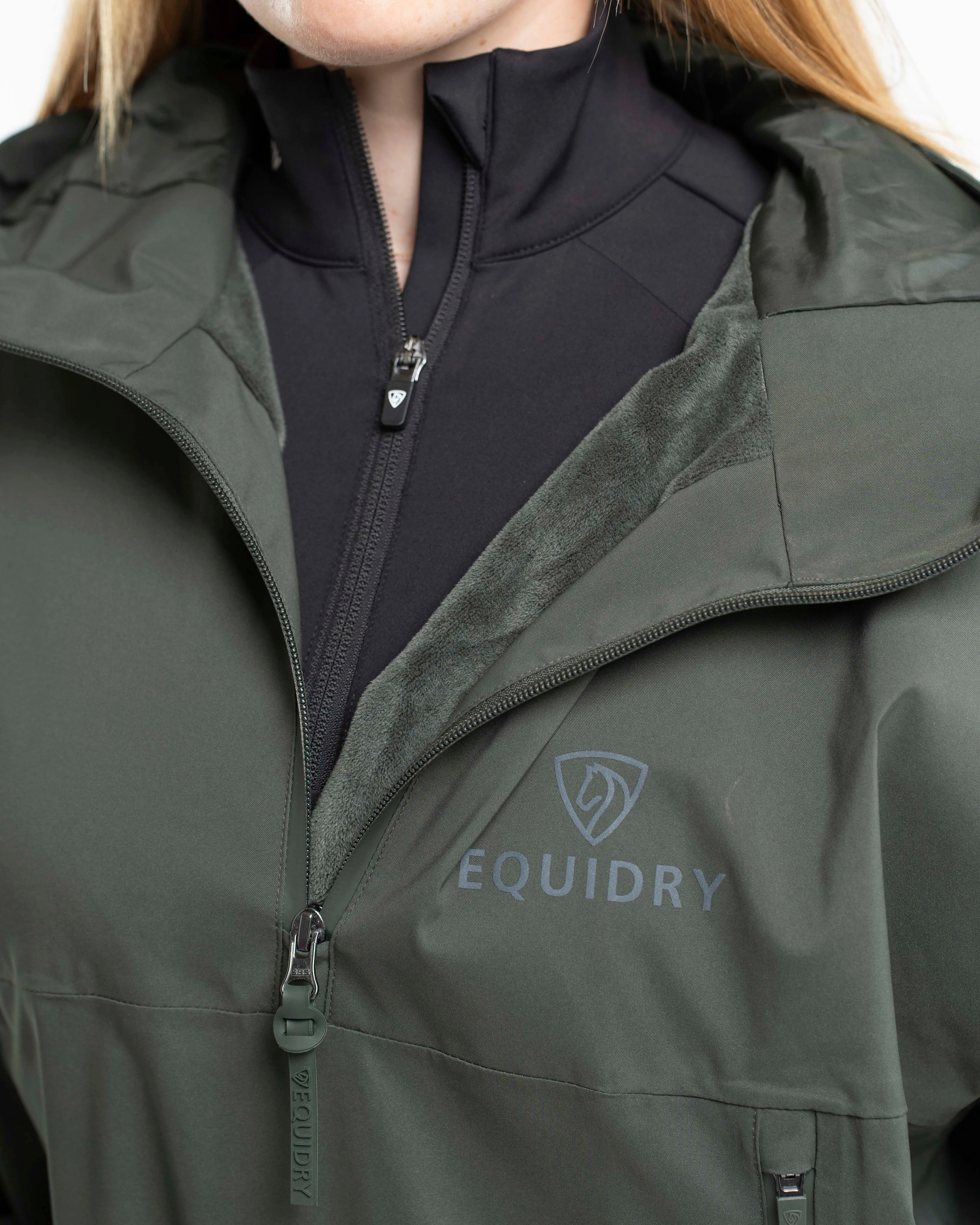 Waterproof Storm Smock | Women's | Black Forest Green - Image 3