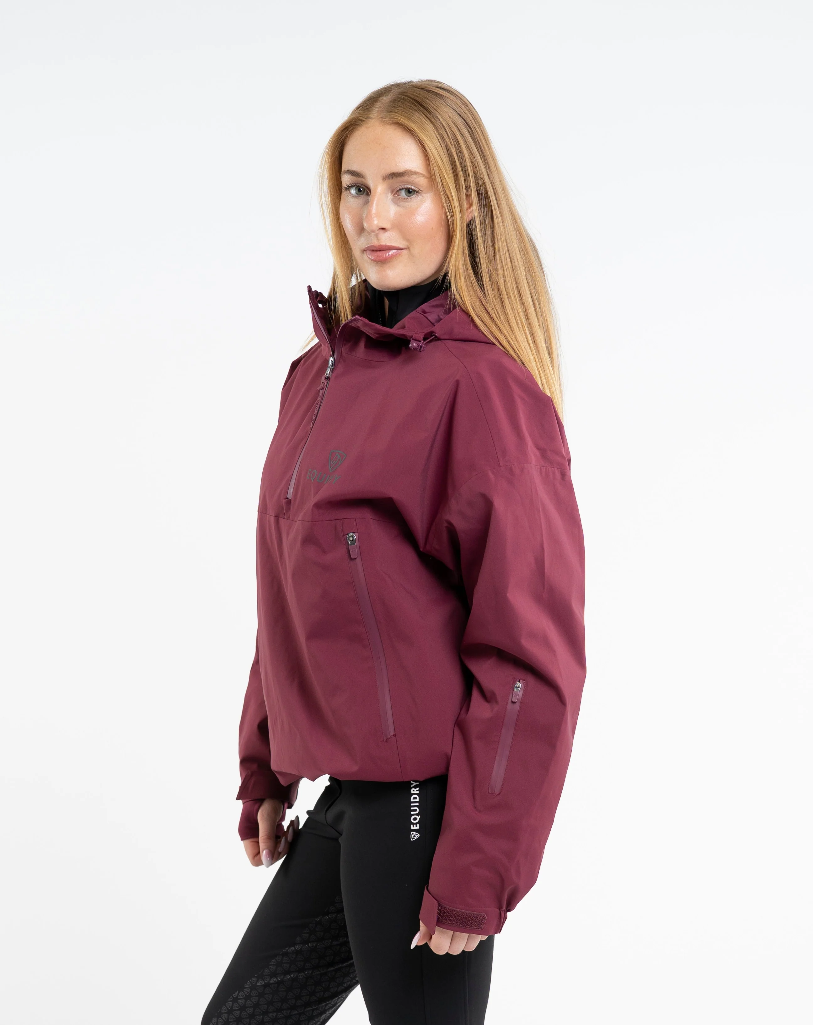 Waterproof Storm Smock | Women's | Burgundy - Image 7