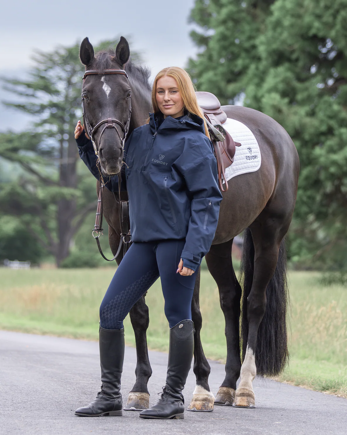 Waterproof Storm Smock | Women's | Navy - Image 2