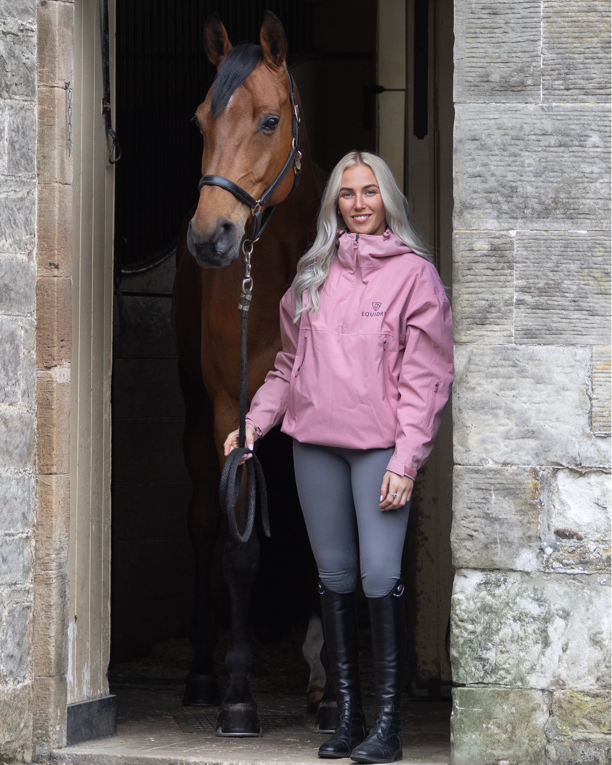 Waterproof Storm Smock | Women's | Pale Pink - Image 4