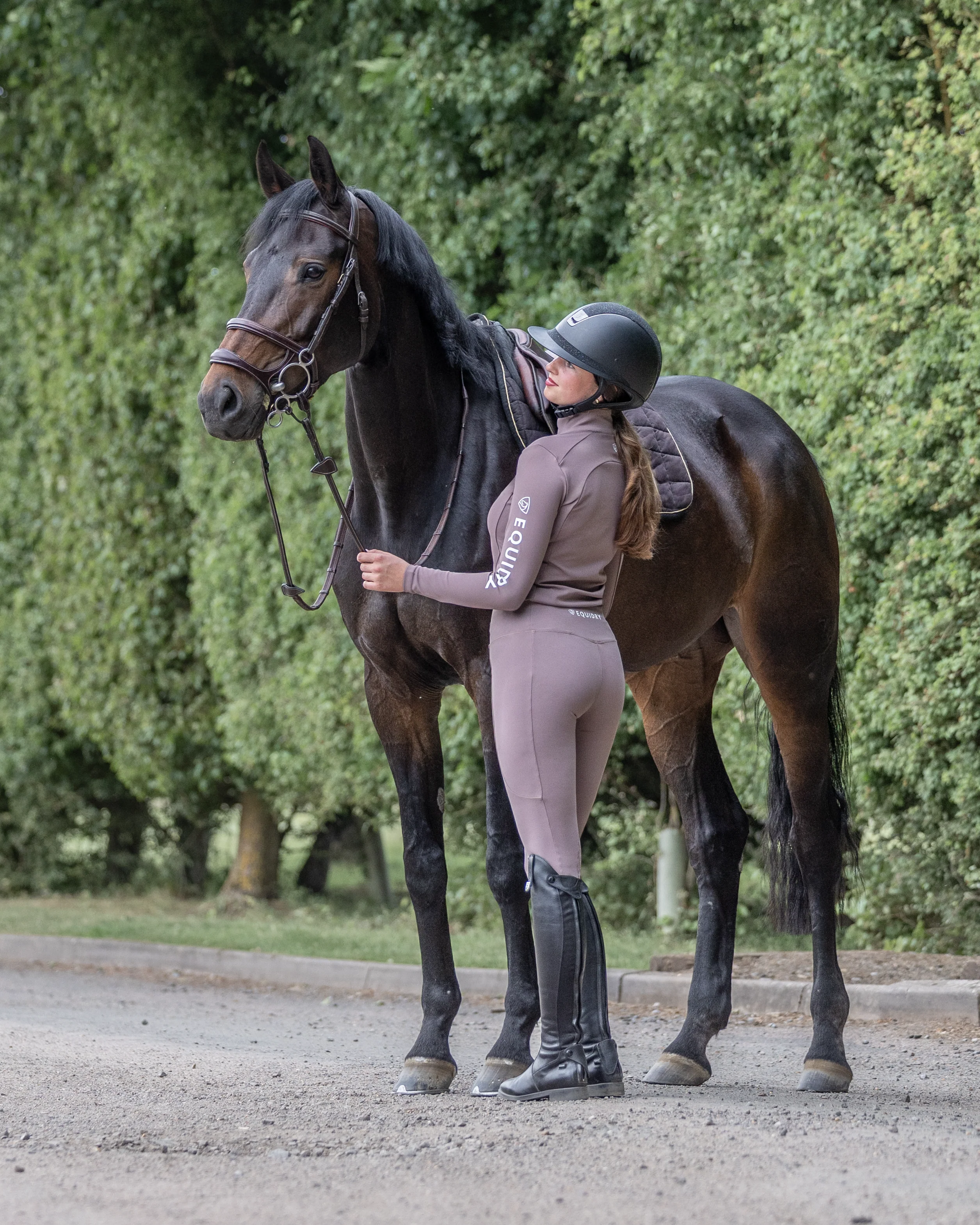 Women's Water Repellent Base Layer | Mocha - Image 6